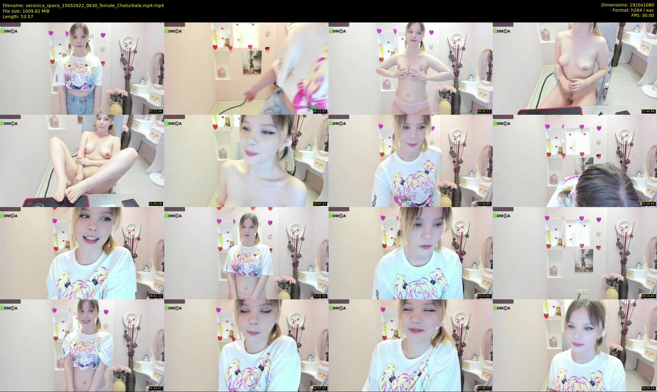 veronica_space — 54 minute Chaturbate female cam show recording, 1080p, May 15, 2022