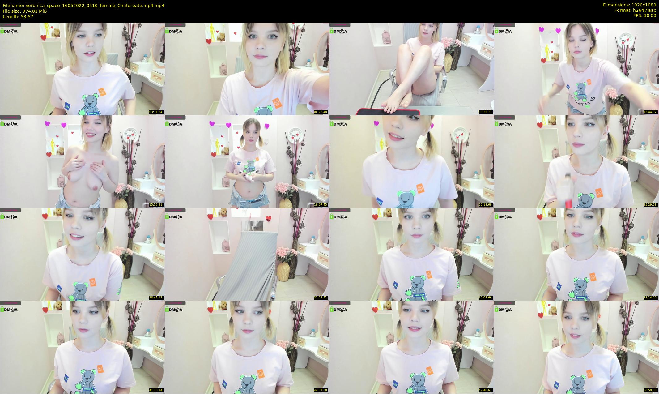 veronica_space — 54 minute Chaturbate female cam show recording, 1080p, May 16, 2022