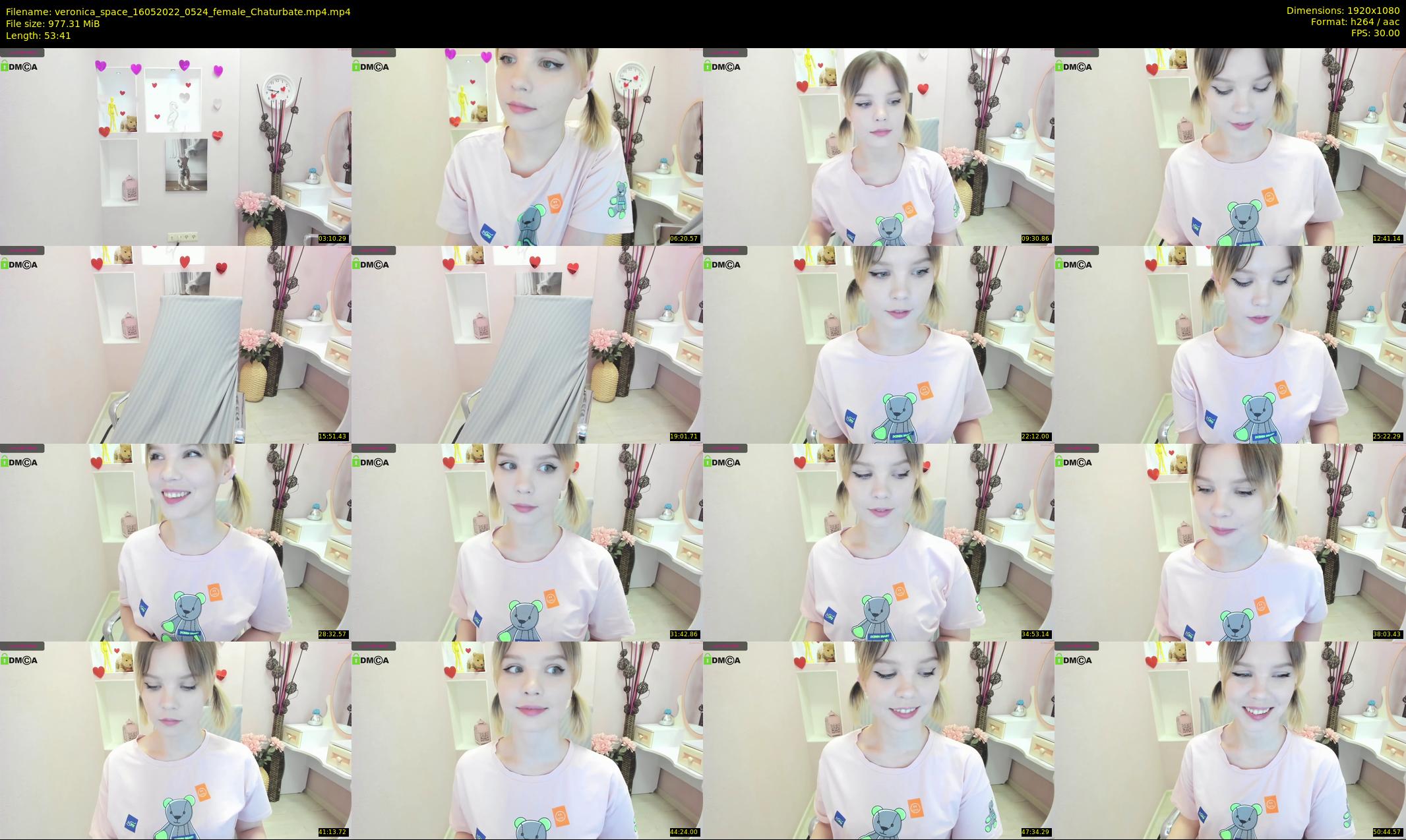 veronica_space — 54 minute Chaturbate female cam show recording, 1080p, May 16, 2022