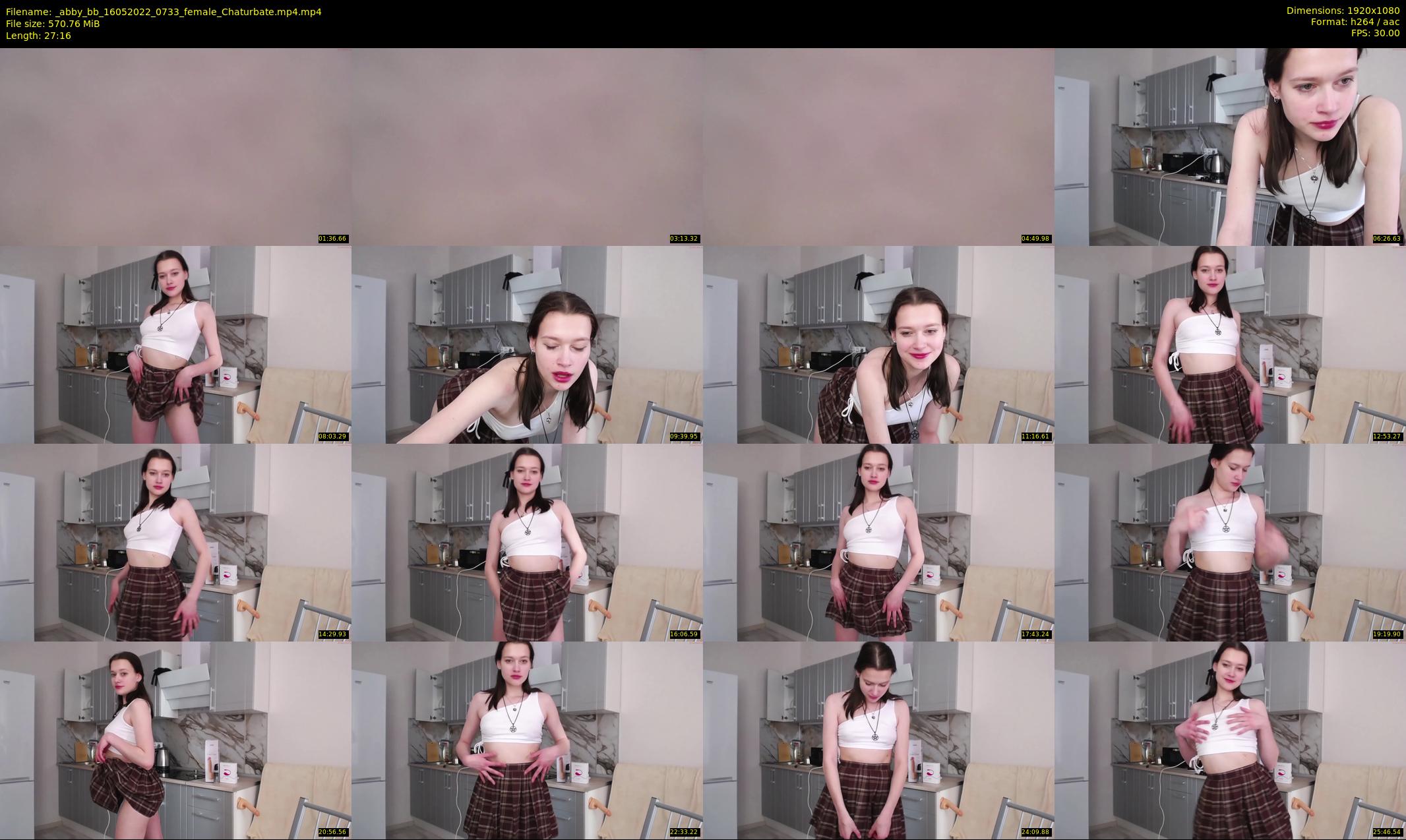_abby_bb — 28 minute Chaturbate female cam show recording, 1080p, May 16, 2022