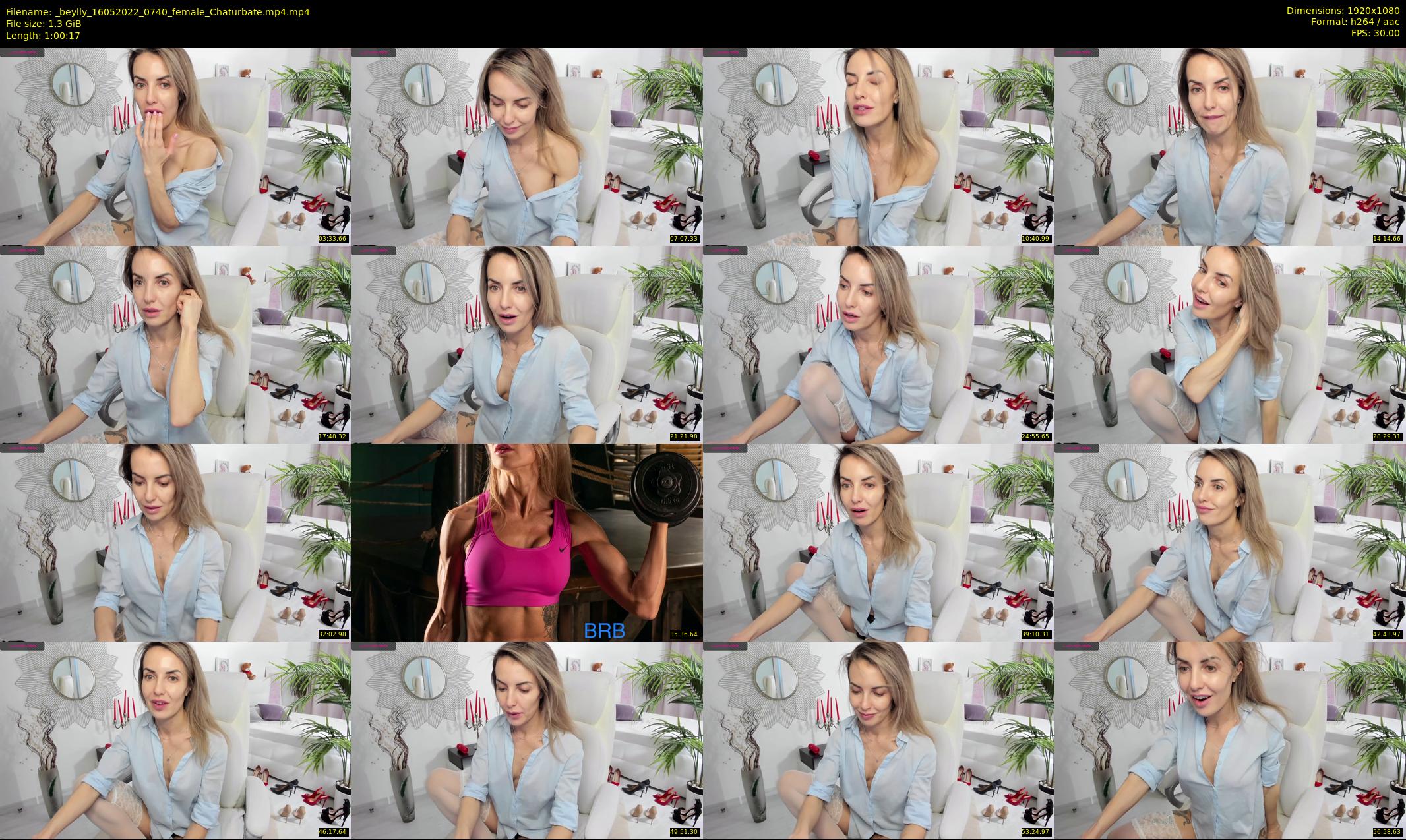 _beylly — 61 minute Chaturbate female cam show recording, 1080p, May 16, 2022