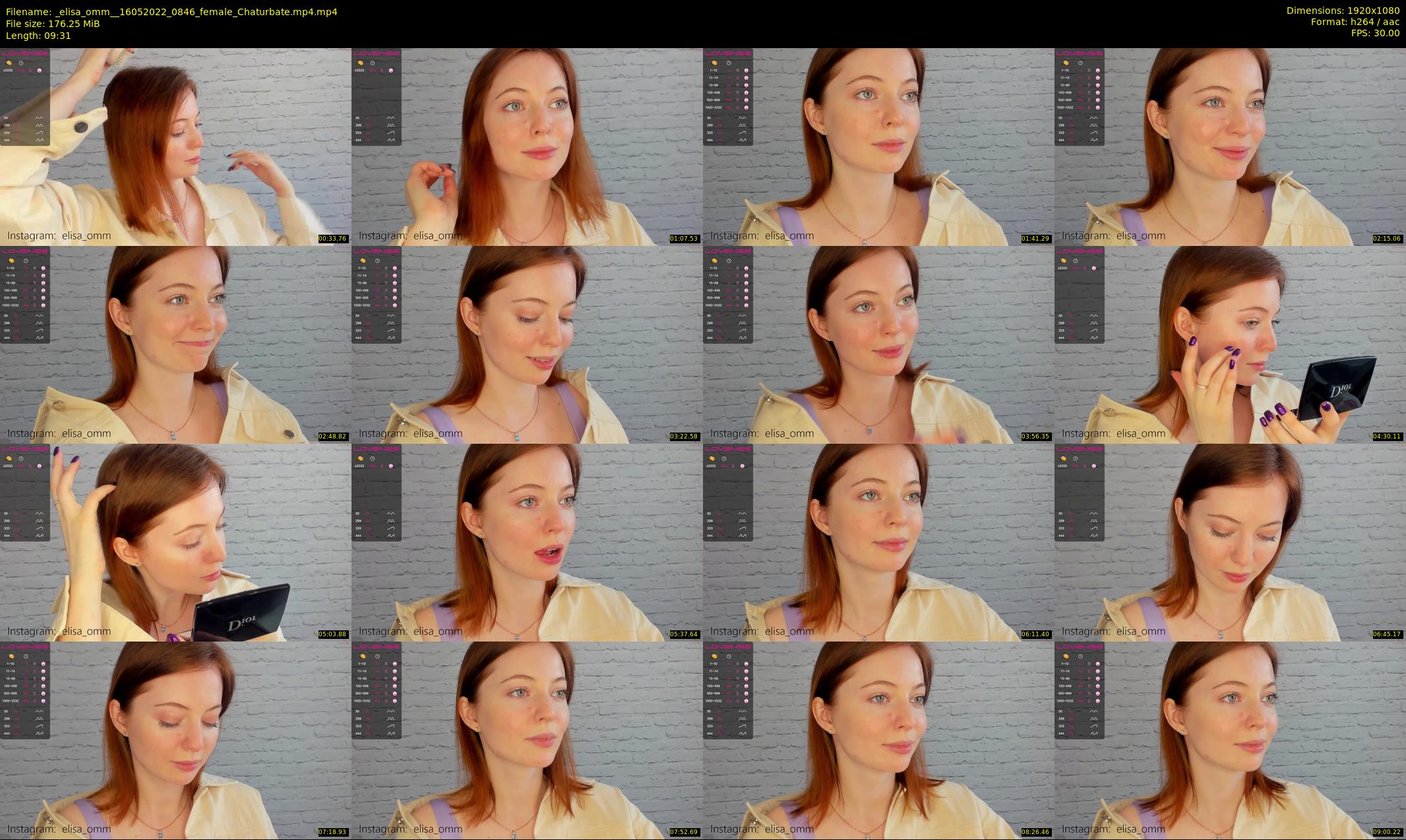 _elisa_omm_ — 10 minute Chaturbate female cam show recording, 1080p, May 16, 2022