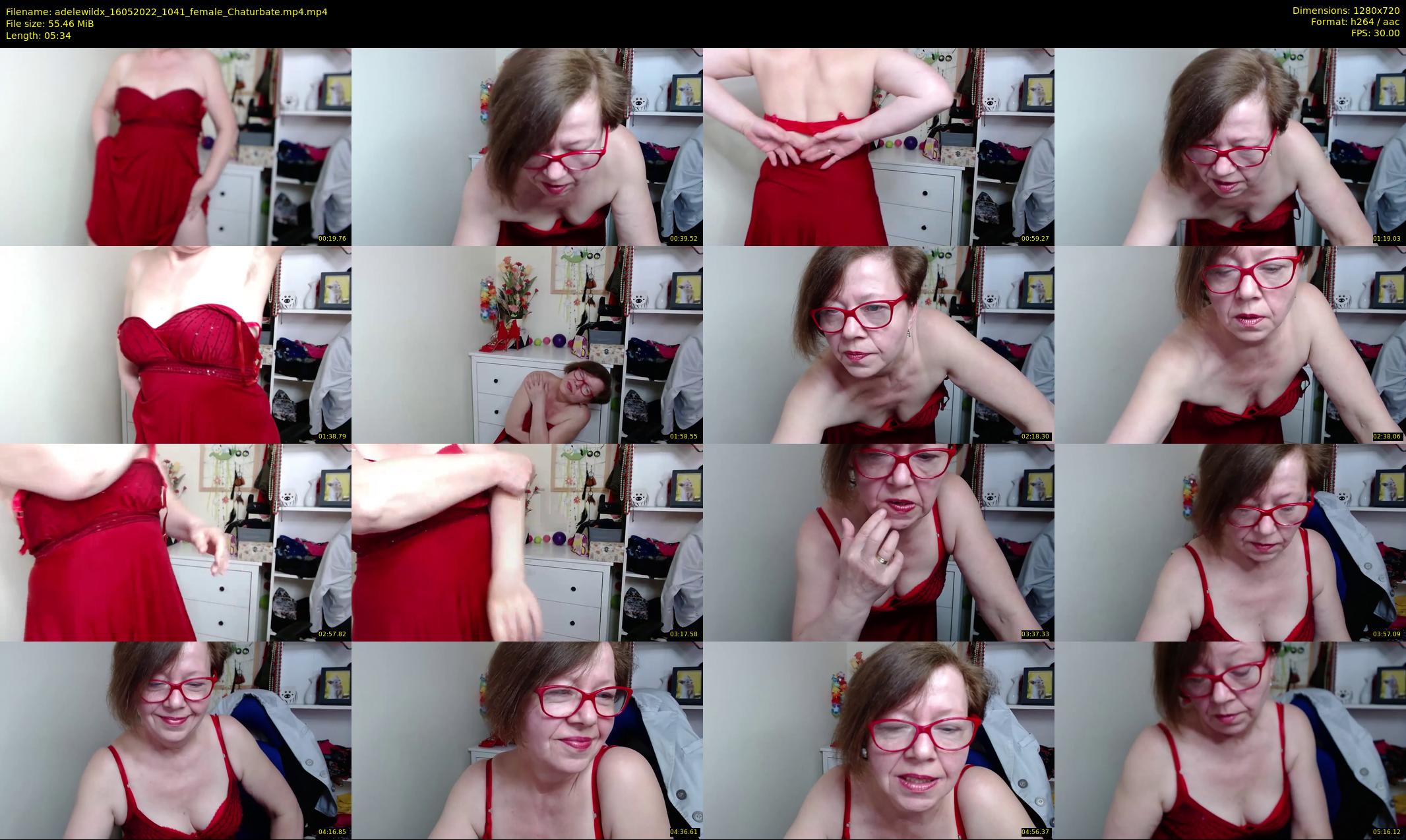 adelewildx — 6 minute Chaturbate female cam show recording, 720p, May 16, 2022