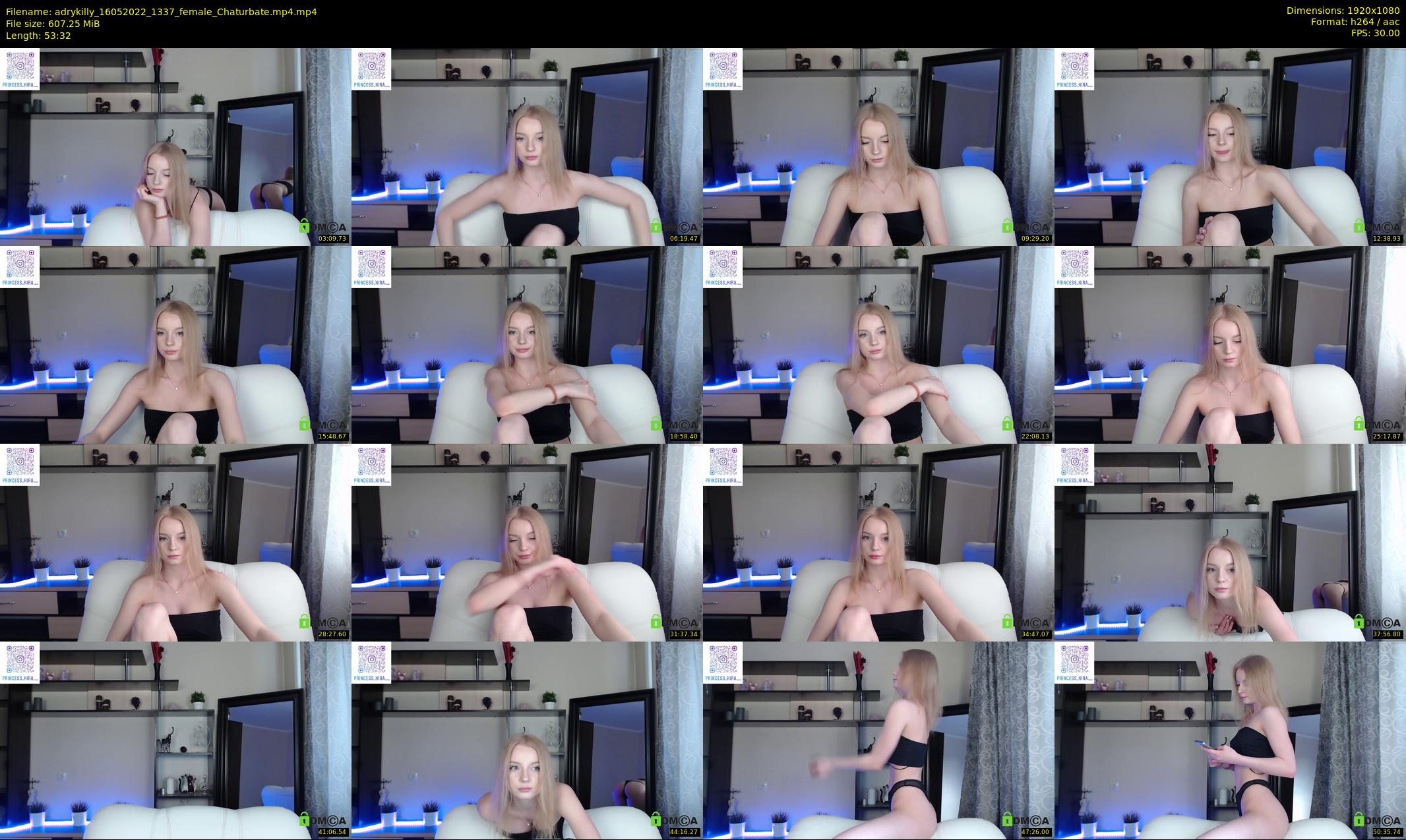 adrykilly — 54 minute Chaturbate female cam show recording, 1080p, May 16, 2022