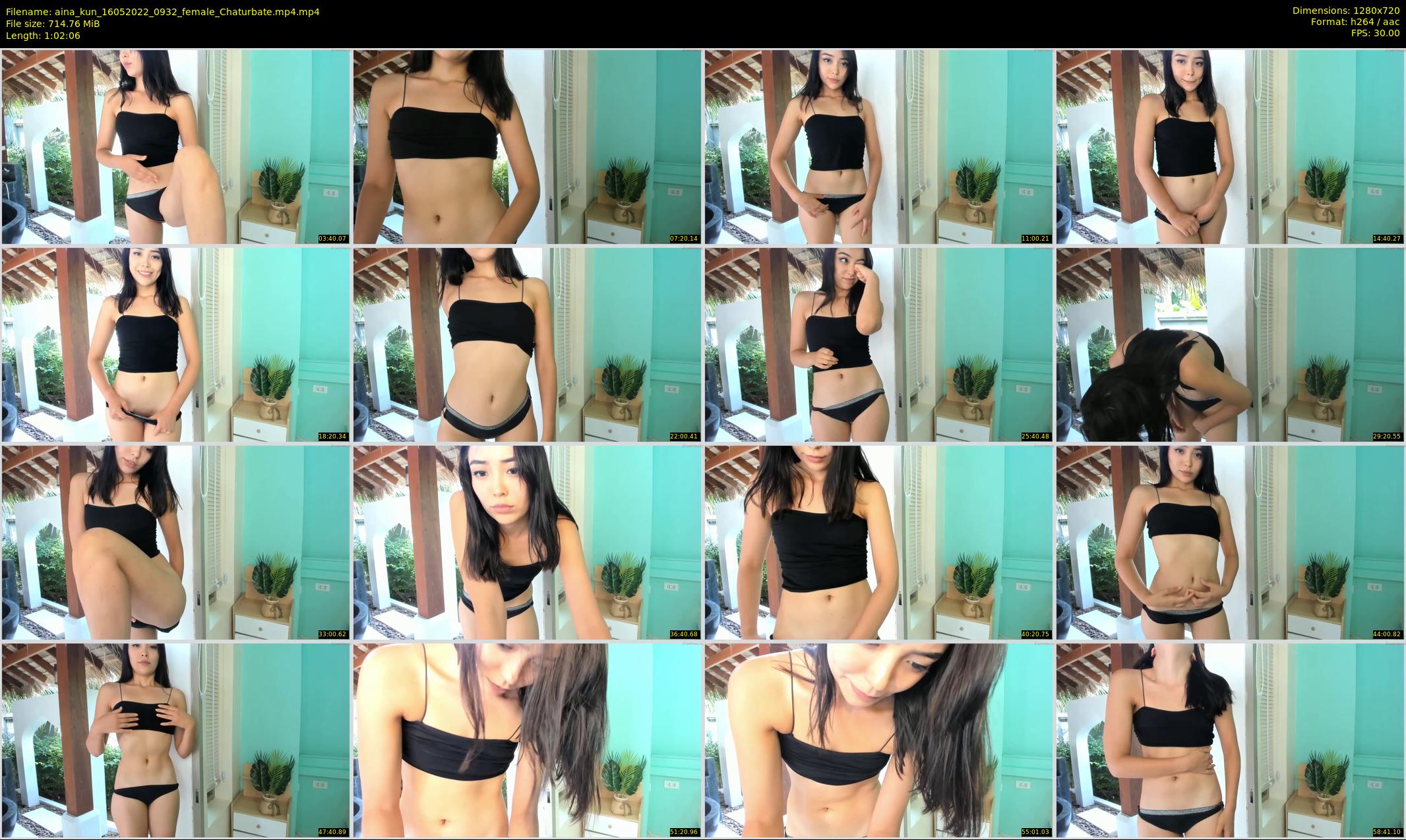 aina_kun — 63 minute Chaturbate female cam show recording, 720p, May 16, 2022
