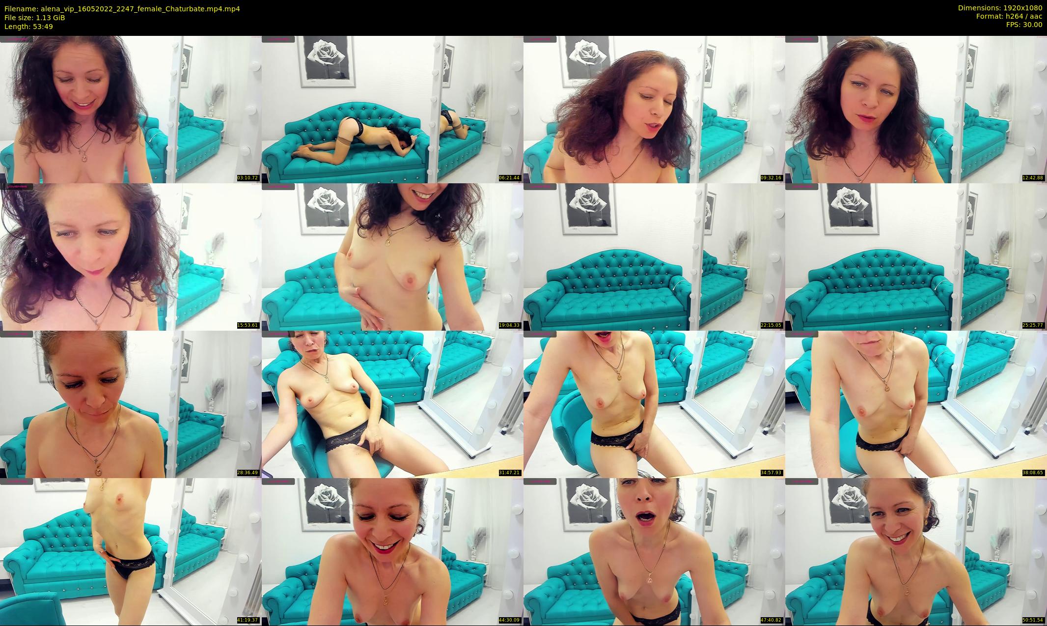 alena_vip — 54 minute Chaturbate female cam show recording, 1080p, May 16, 2022