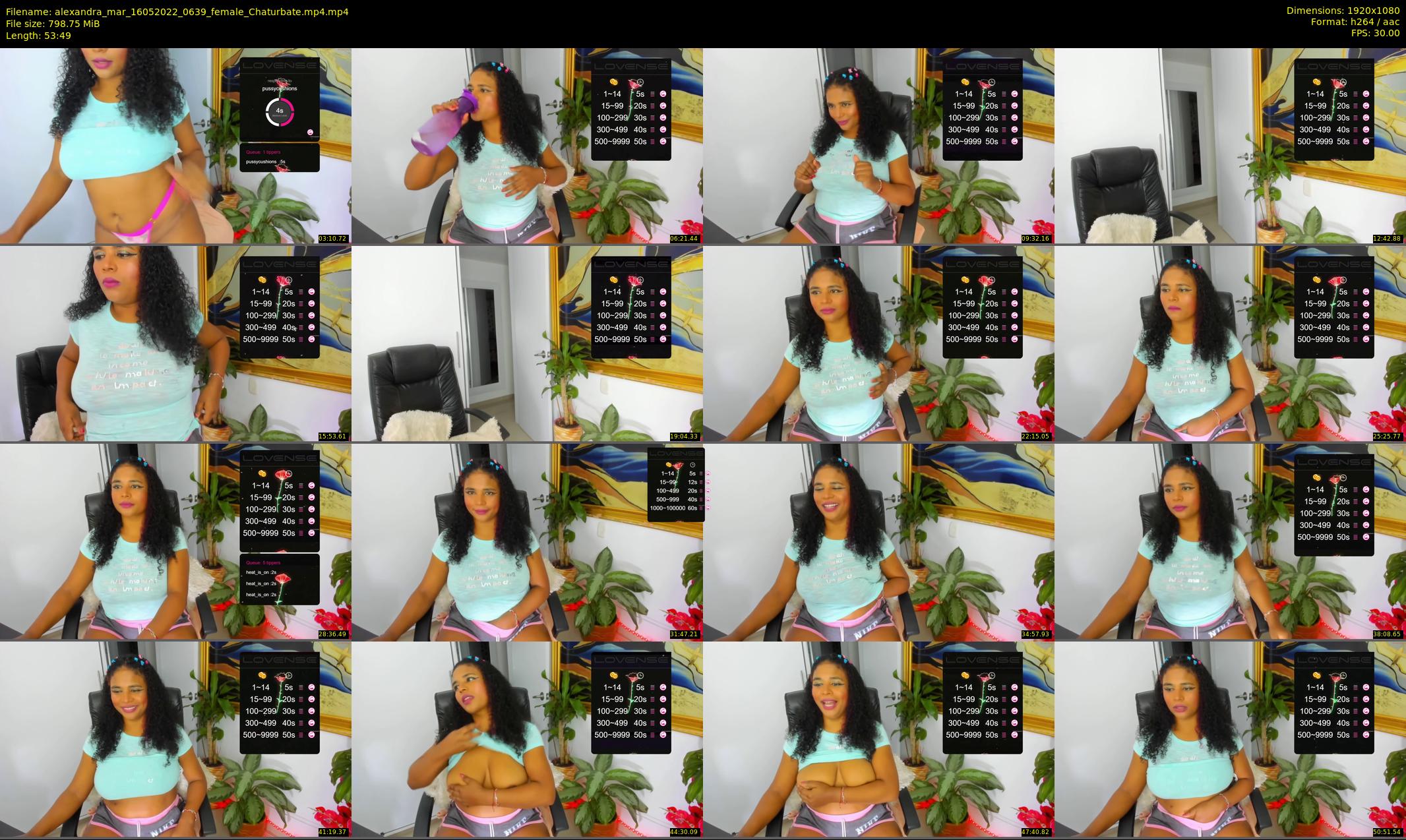 alexandra_mar — 54 minute Chaturbate female cam show recording, 1080p, May 16, 2022