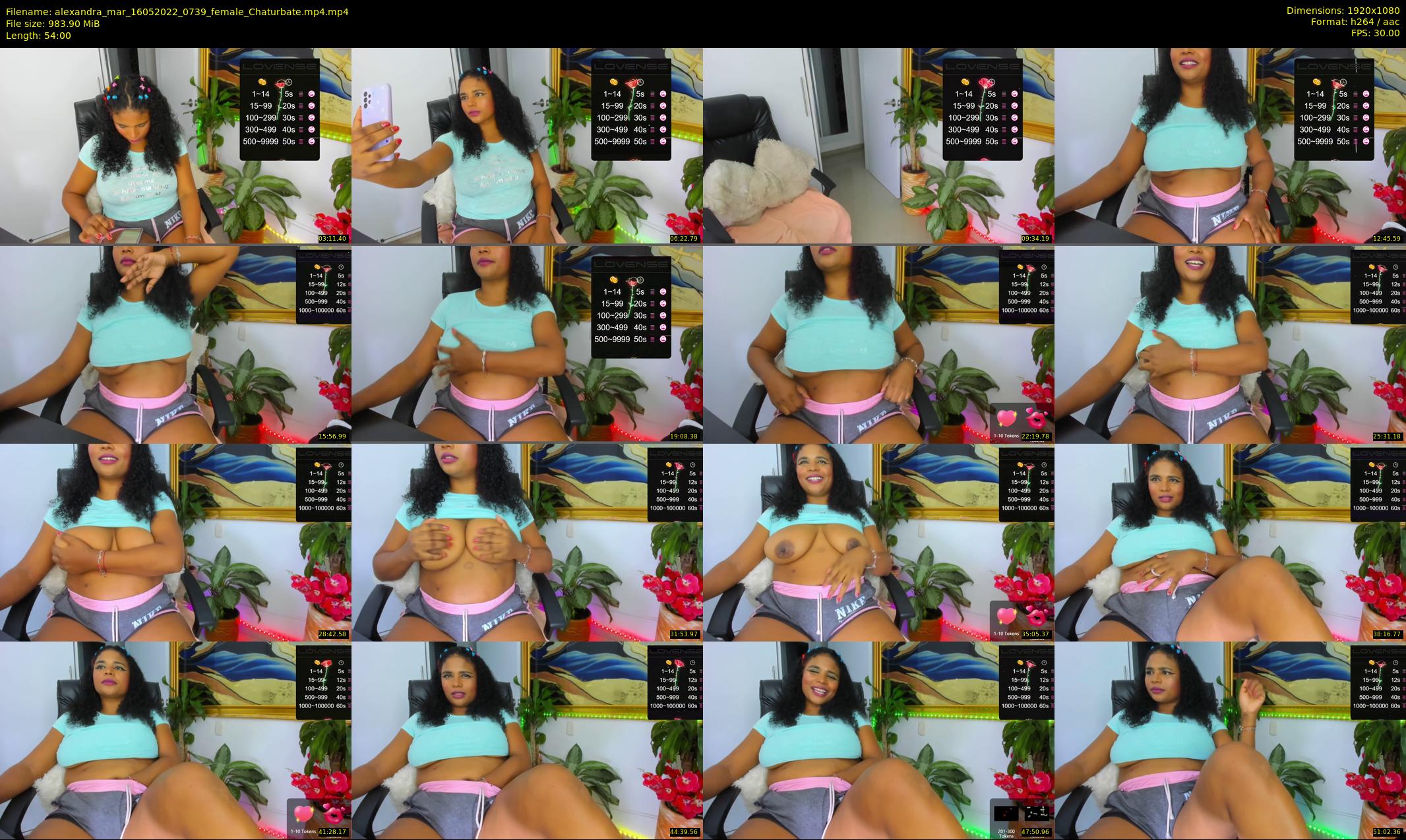 alexandra_mar — 54 minute Chaturbate female cam show recording, 1080p, May 16, 2022