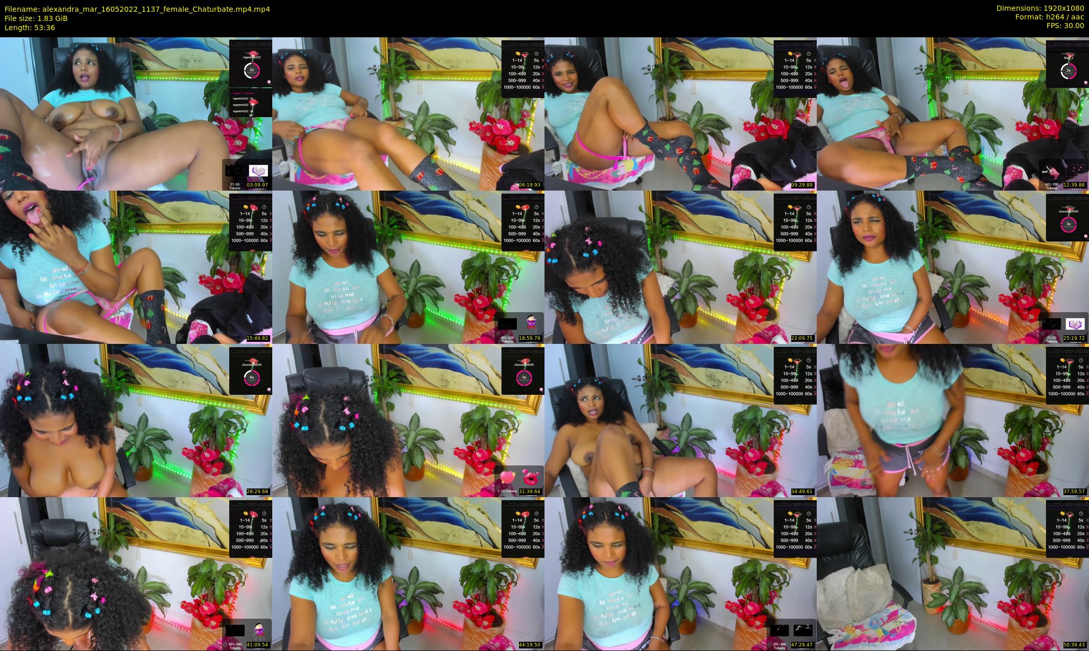 alexandra_mar — 54 minute Chaturbate female cam show recording, 1080p, May 16, 2022