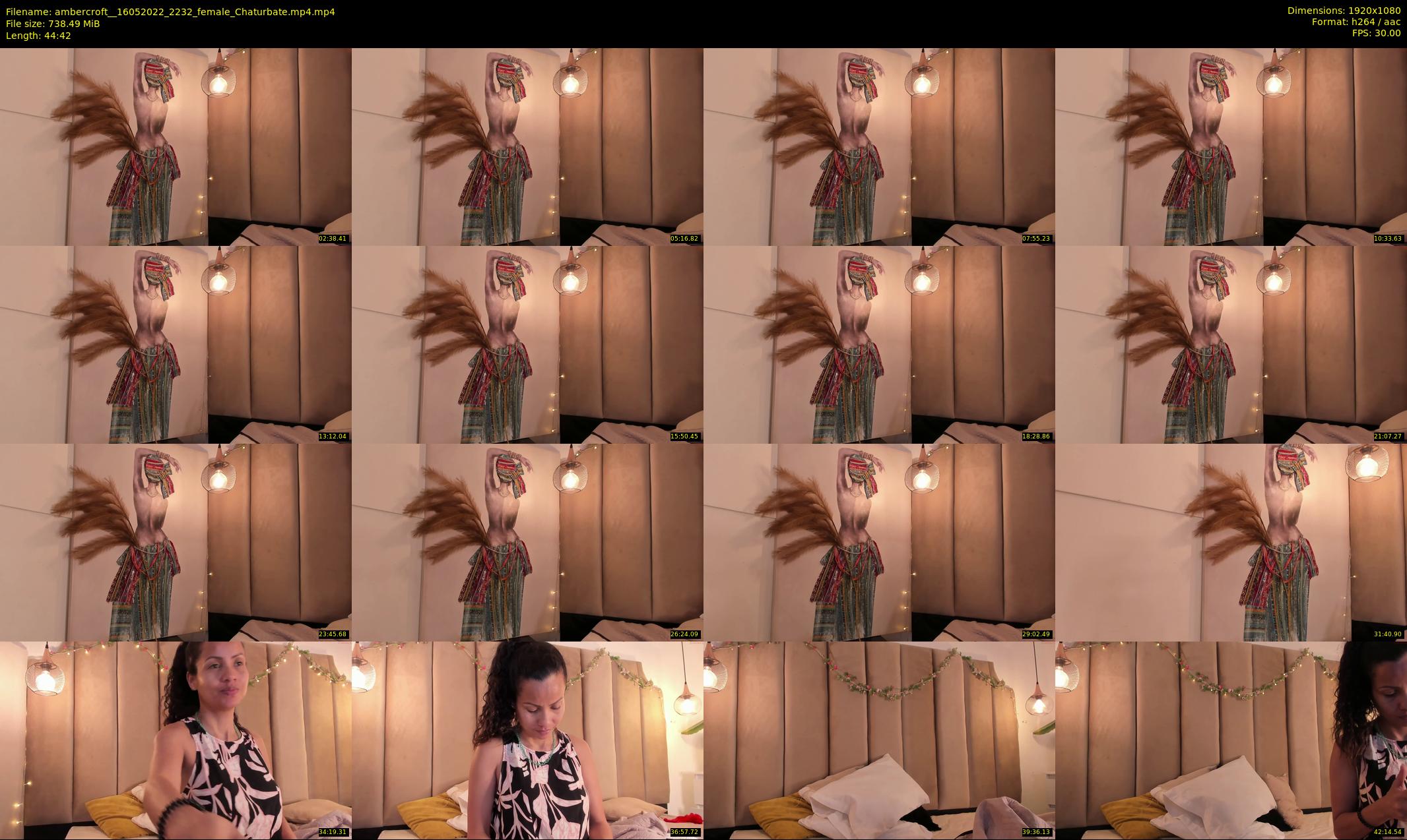 ambercroft_ — 45 minute Chaturbate female cam show recording, 1080p, May 16, 2022
