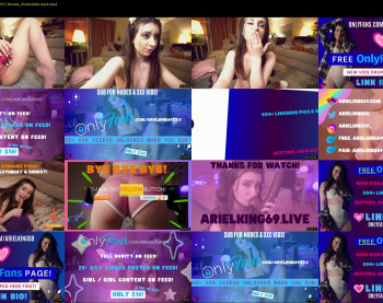arielking69 — 5 minute Chaturbate female cam show recording, 1080p, May 16, 2022