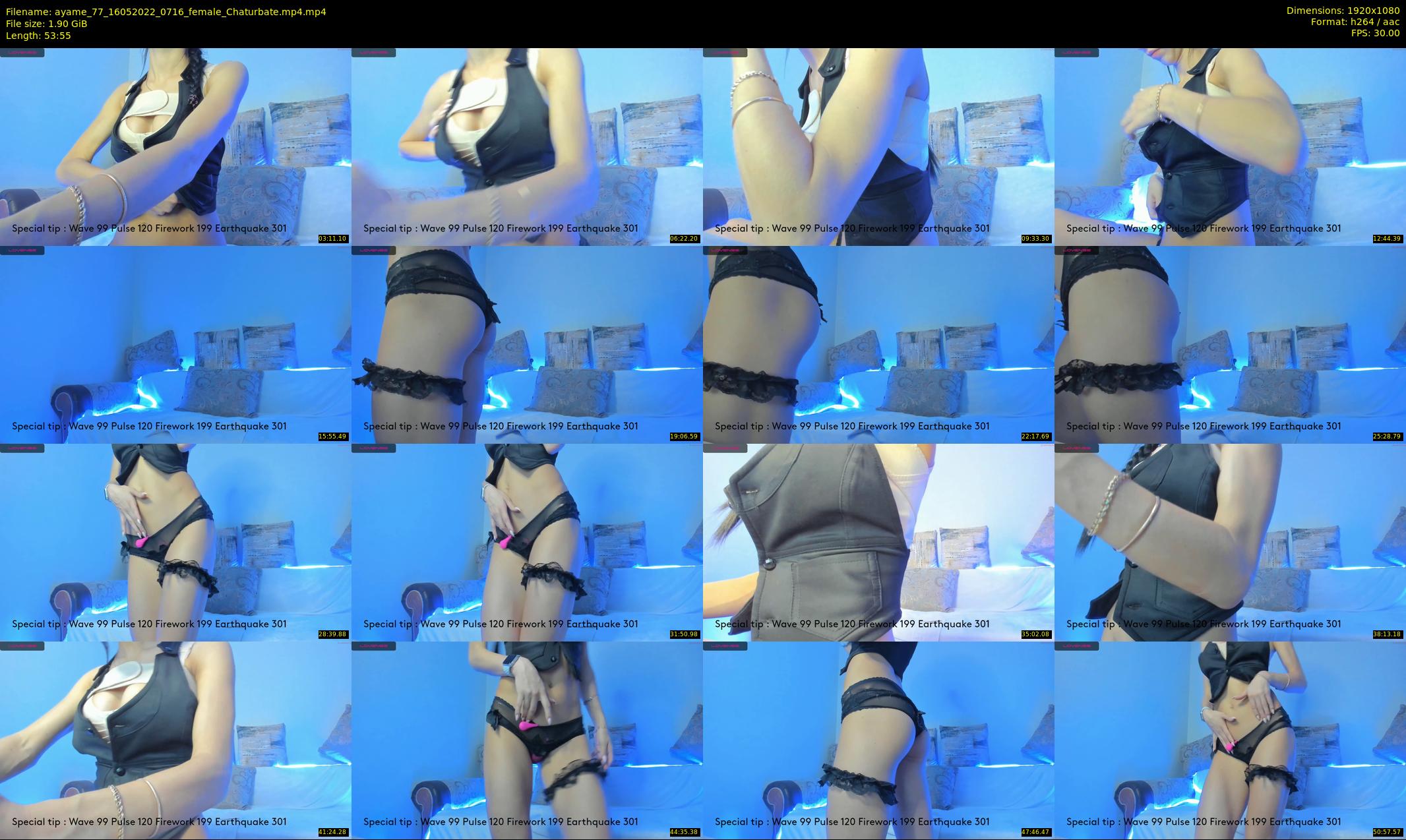 ayame_77 — 54 minute Chaturbate female cam show recording, 1080p, May 16, 2022