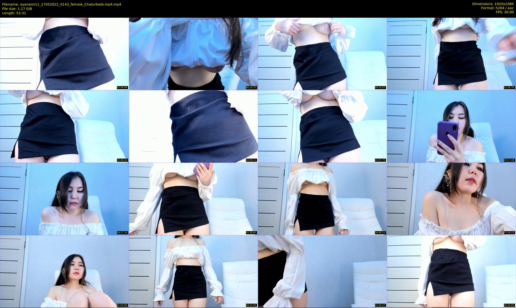ayanami11 — 54 minute Chaturbate female cam show recording, 1080p, May 17, 2022