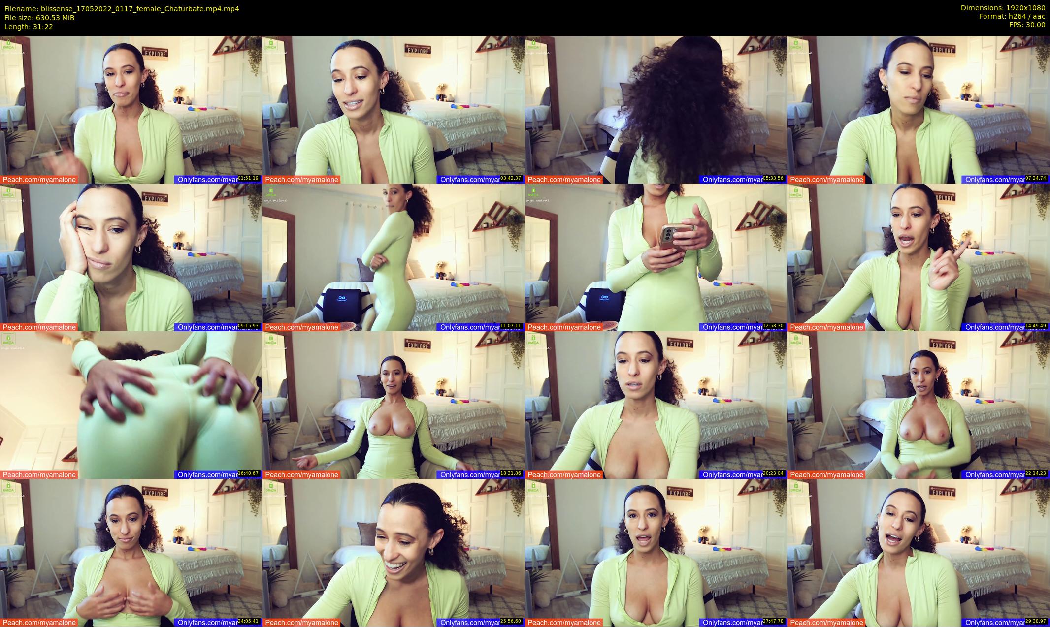blissense — 32 minute Chaturbate female cam show recording, 1080p, May 17, 2022