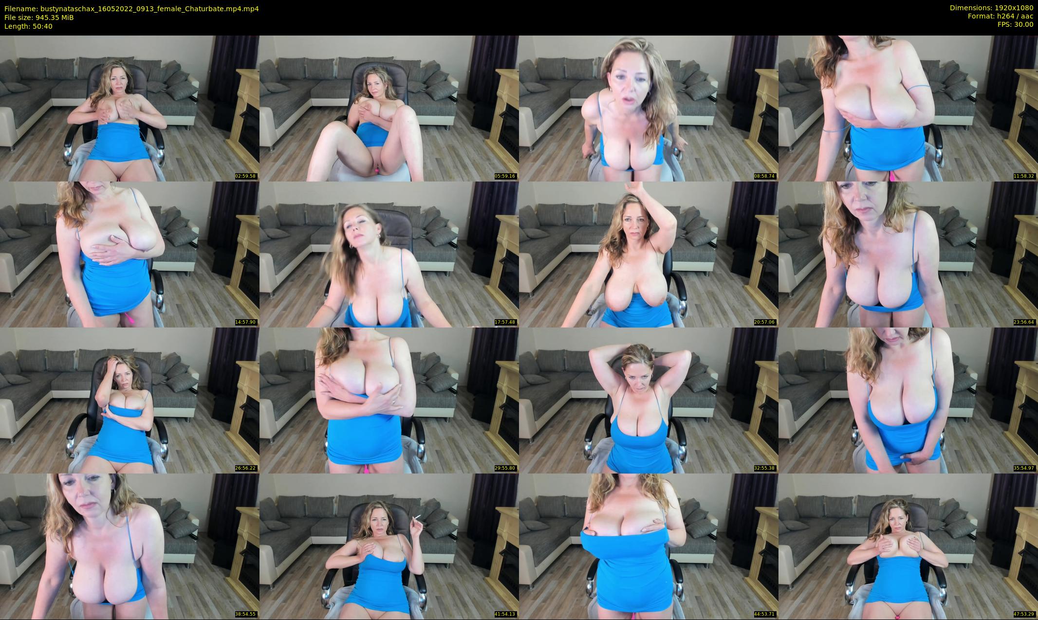 bustynataschax — 51 minute Chaturbate female cam show recording, 1080p, May 16, 2022