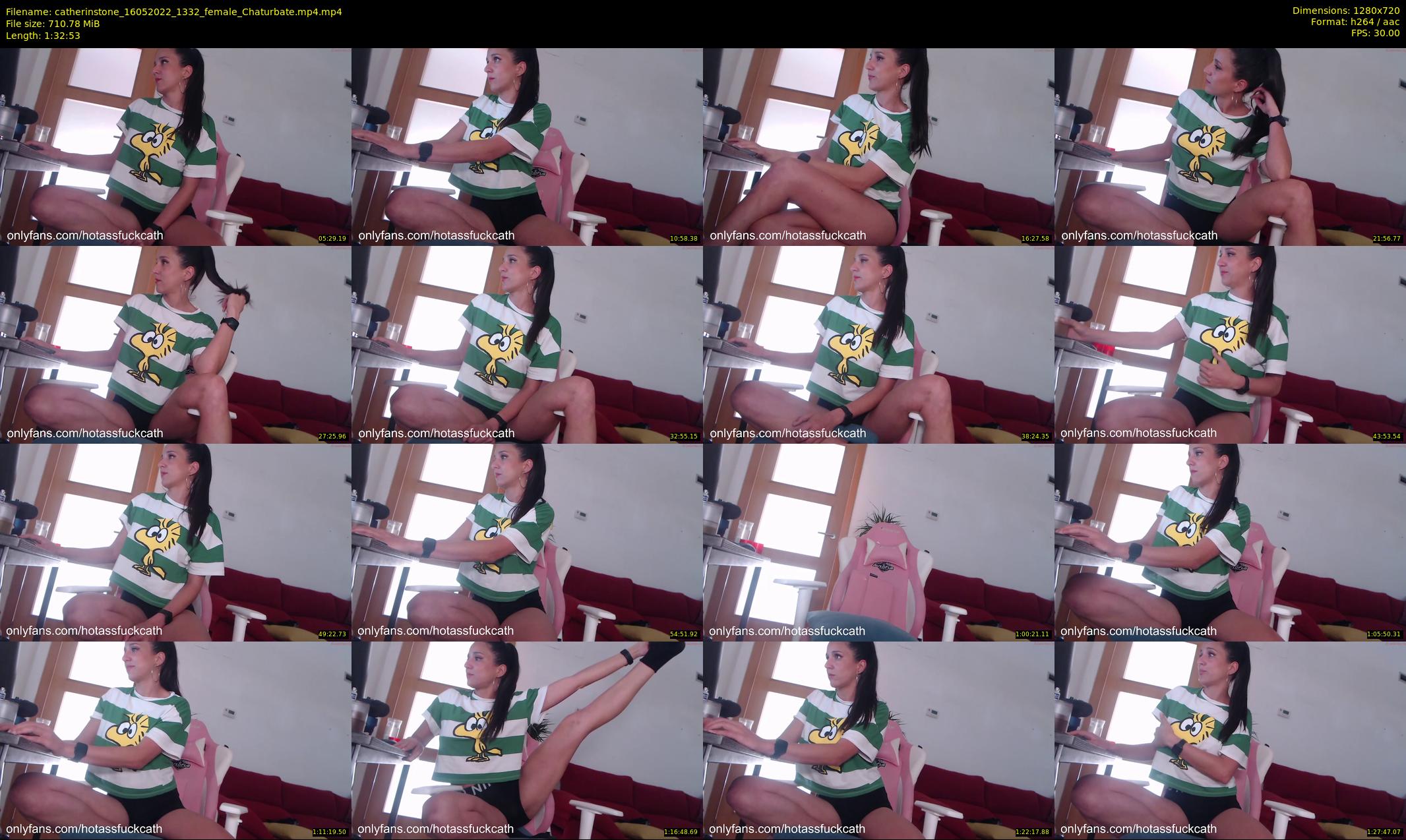 catherinstone — 93 minute Chaturbate female cam show recording, 720p, May 16, 2022