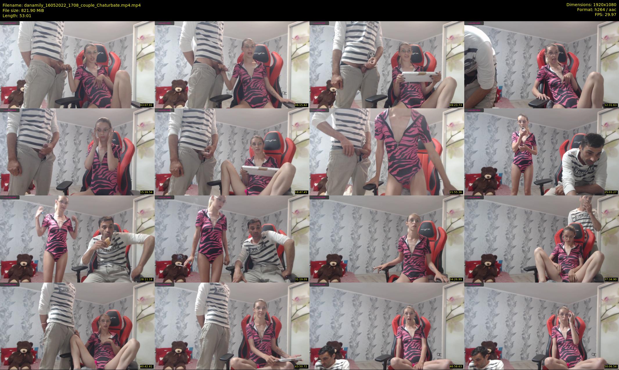 danamily — 54 minute Chaturbate female cam show recording, 1080p, May 16, 2022