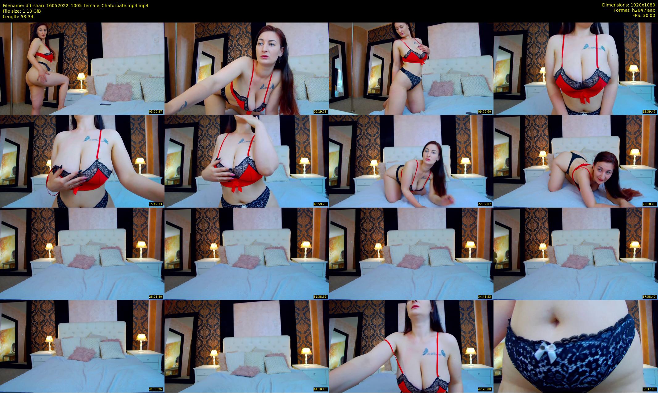 dd_shari — 54 minute Chaturbate female cam show recording, 1080p, May 16, 2022