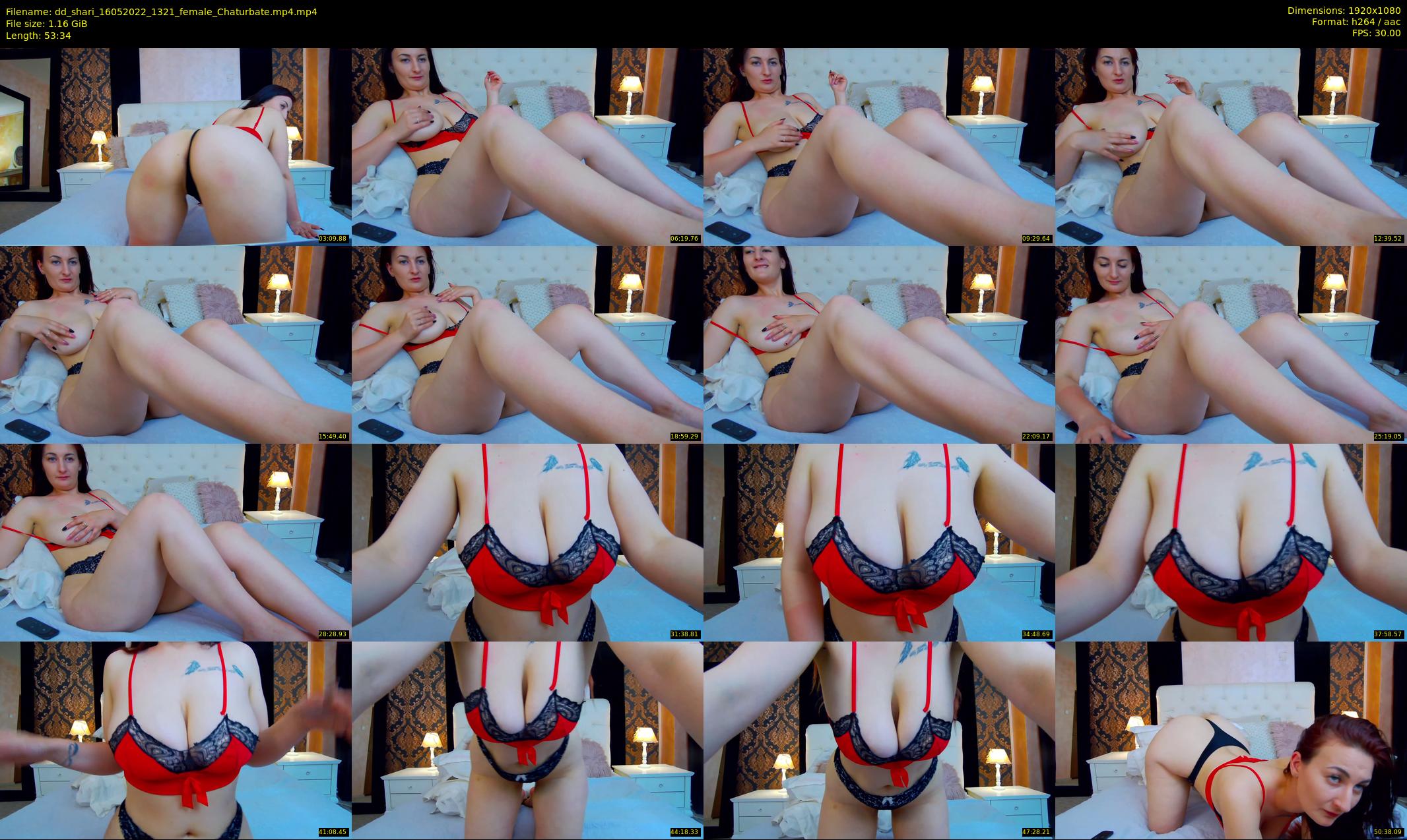 dd_shari — 54 minute Chaturbate female cam show recording, 1080p, May 16, 2022