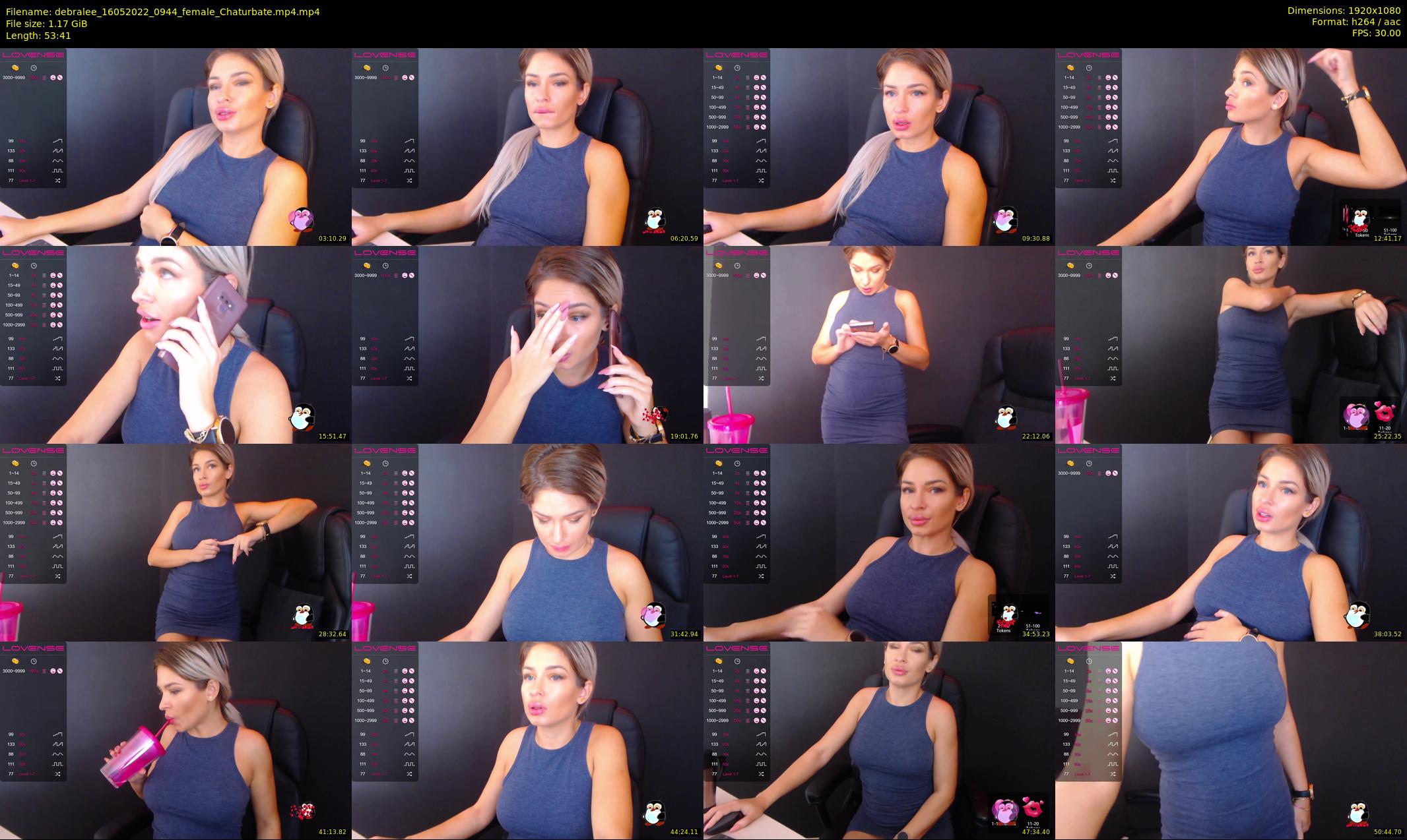 debralee — 54 minute Chaturbate female cam show recording, 1080p, May 16, 2022