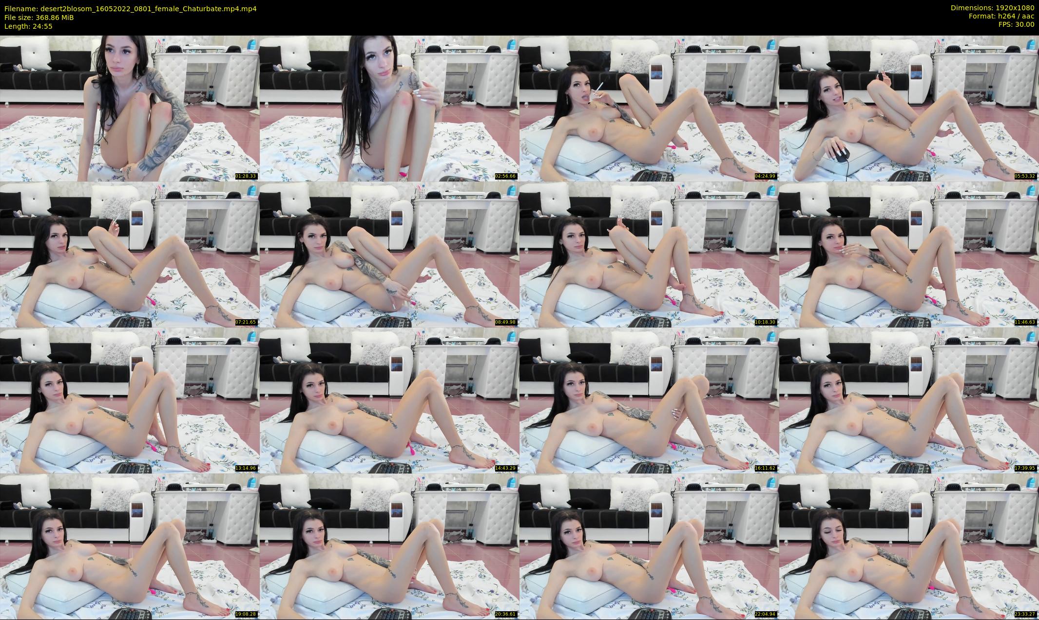 desert2blosom — 25 minute Chaturbate female cam show recording, 1080p, May 16, 2022