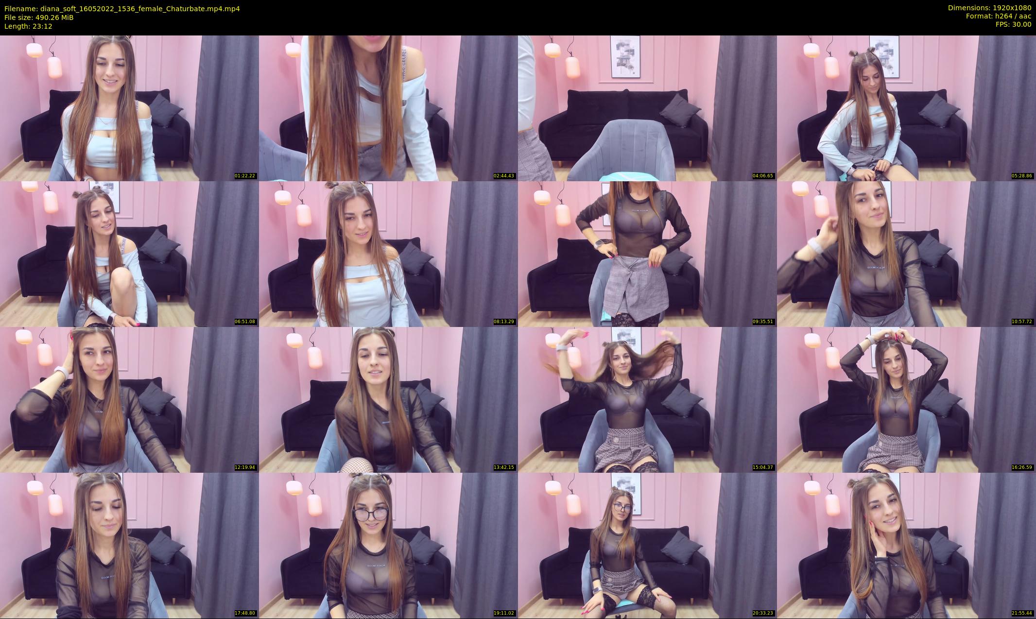 diana_soft — 24 minute Chaturbate female cam show recording, 1080p, May 16, 2022