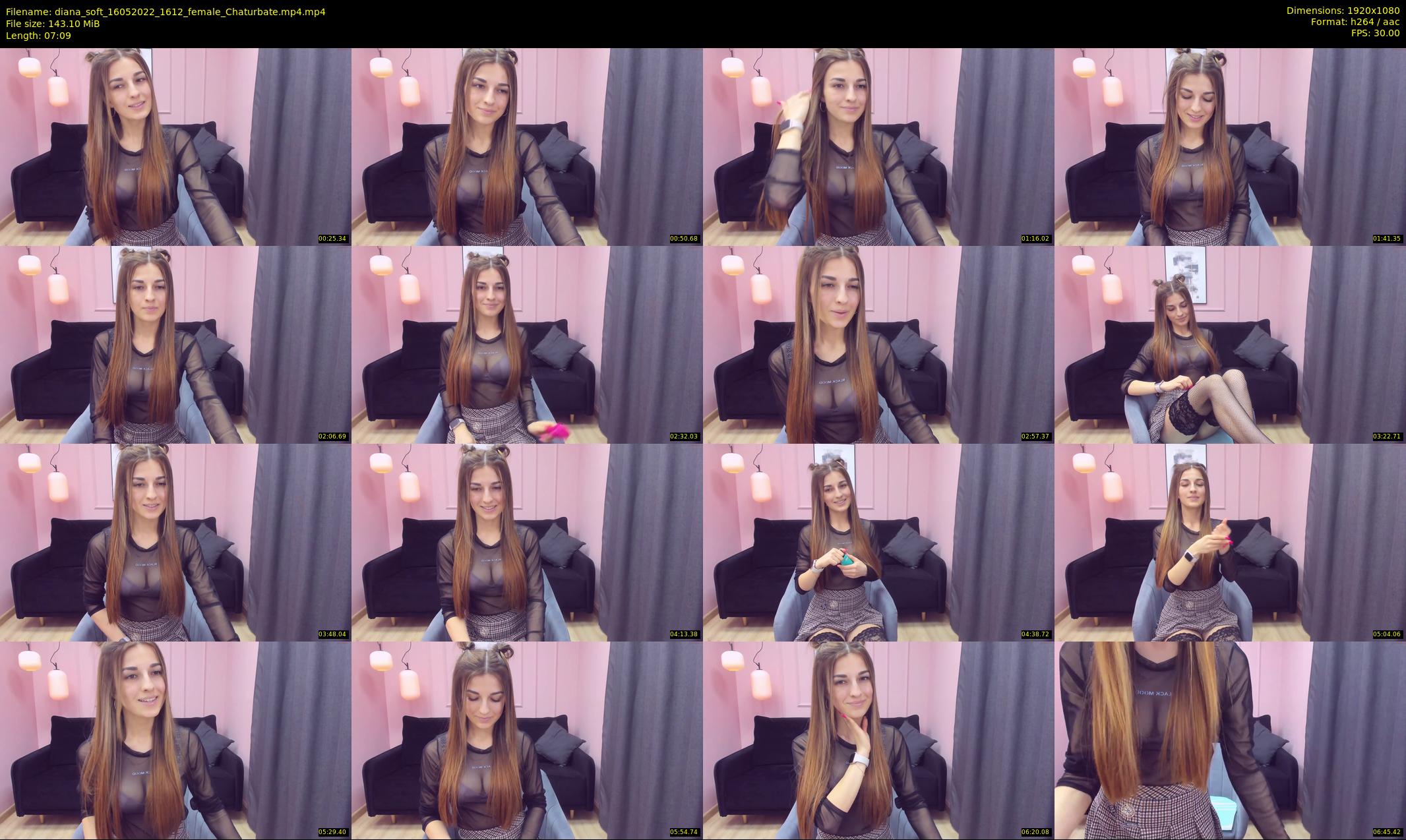 diana_soft — 8 minute Chaturbate female cam show recording, 1080p, May 16, 2022