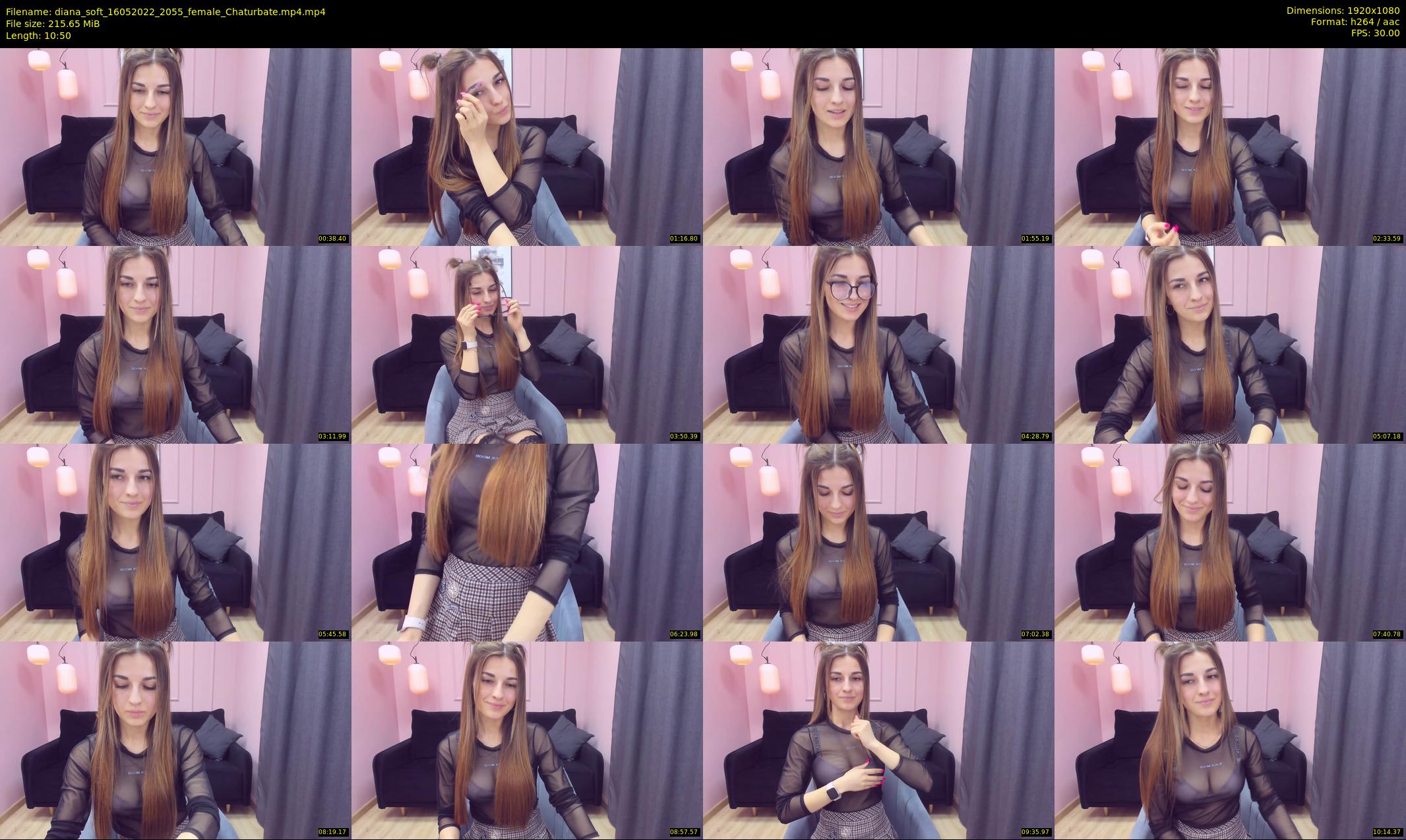 diana_soft — 11 minute Chaturbate female cam show recording, 1080p, May 16, 2022