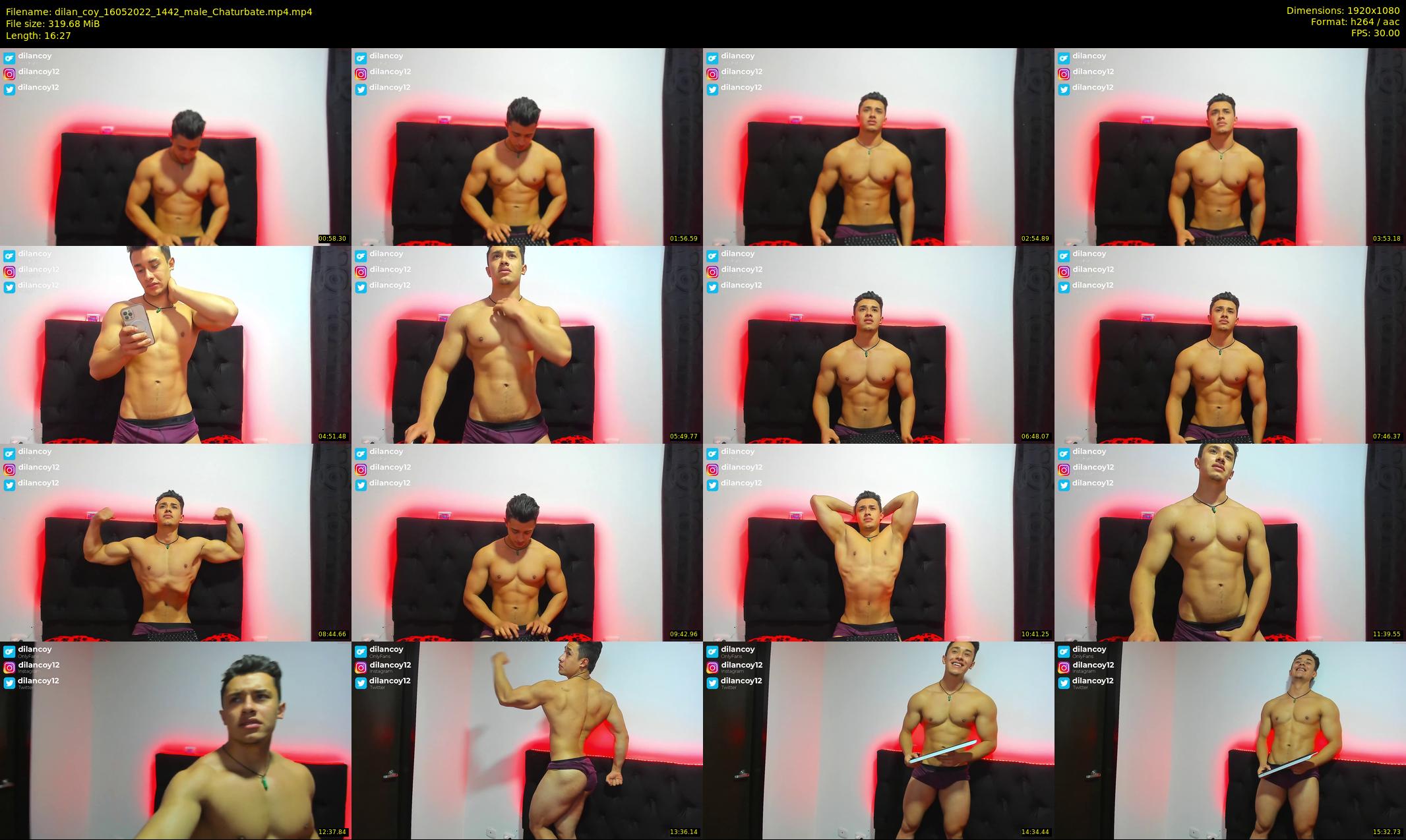 dilan_coy — 17 minute Chaturbate male cam show recording, 1080p, May 16, 2022