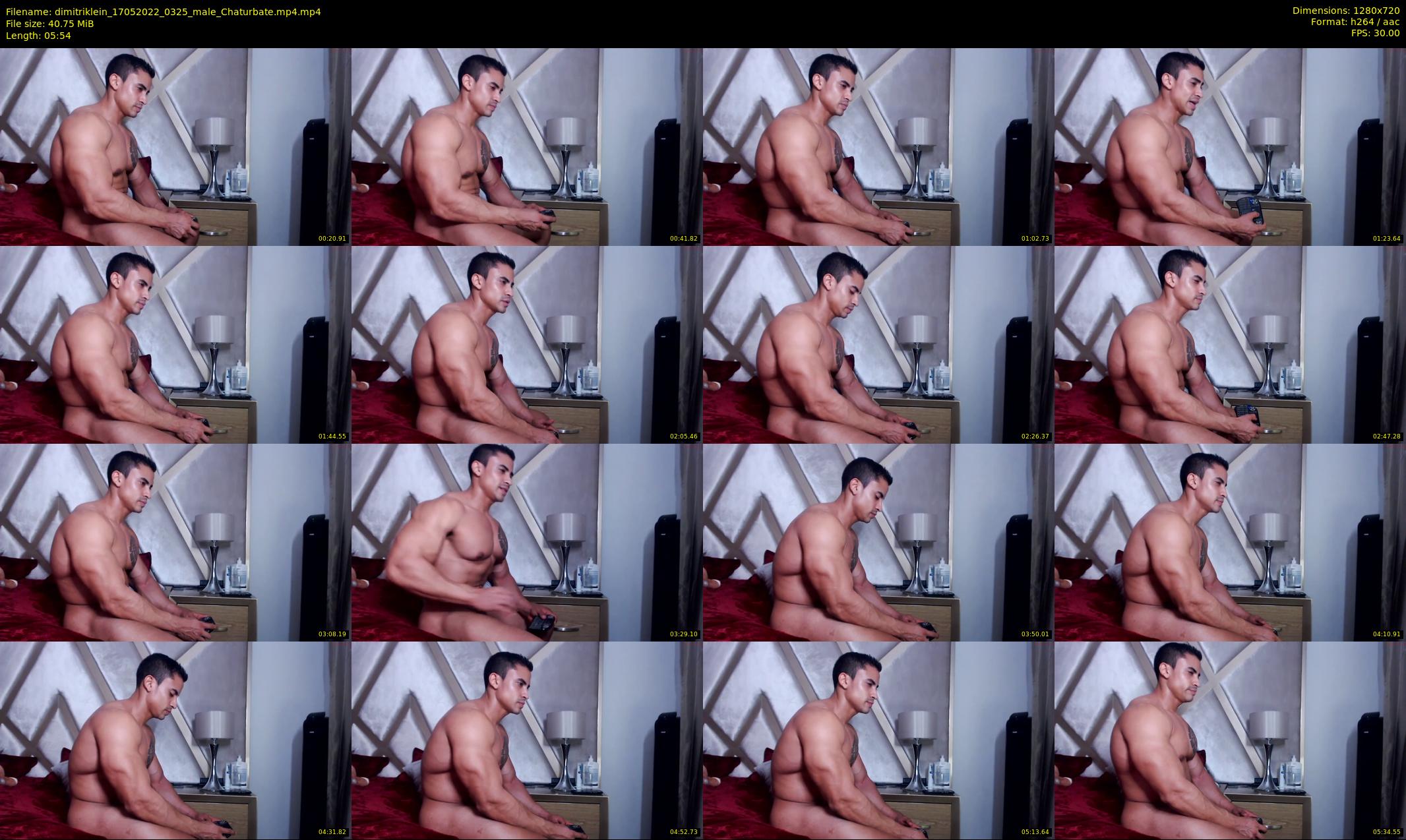 dimitriklein — 6 minute Chaturbate male cam show recording, 720p, May 17, 2022