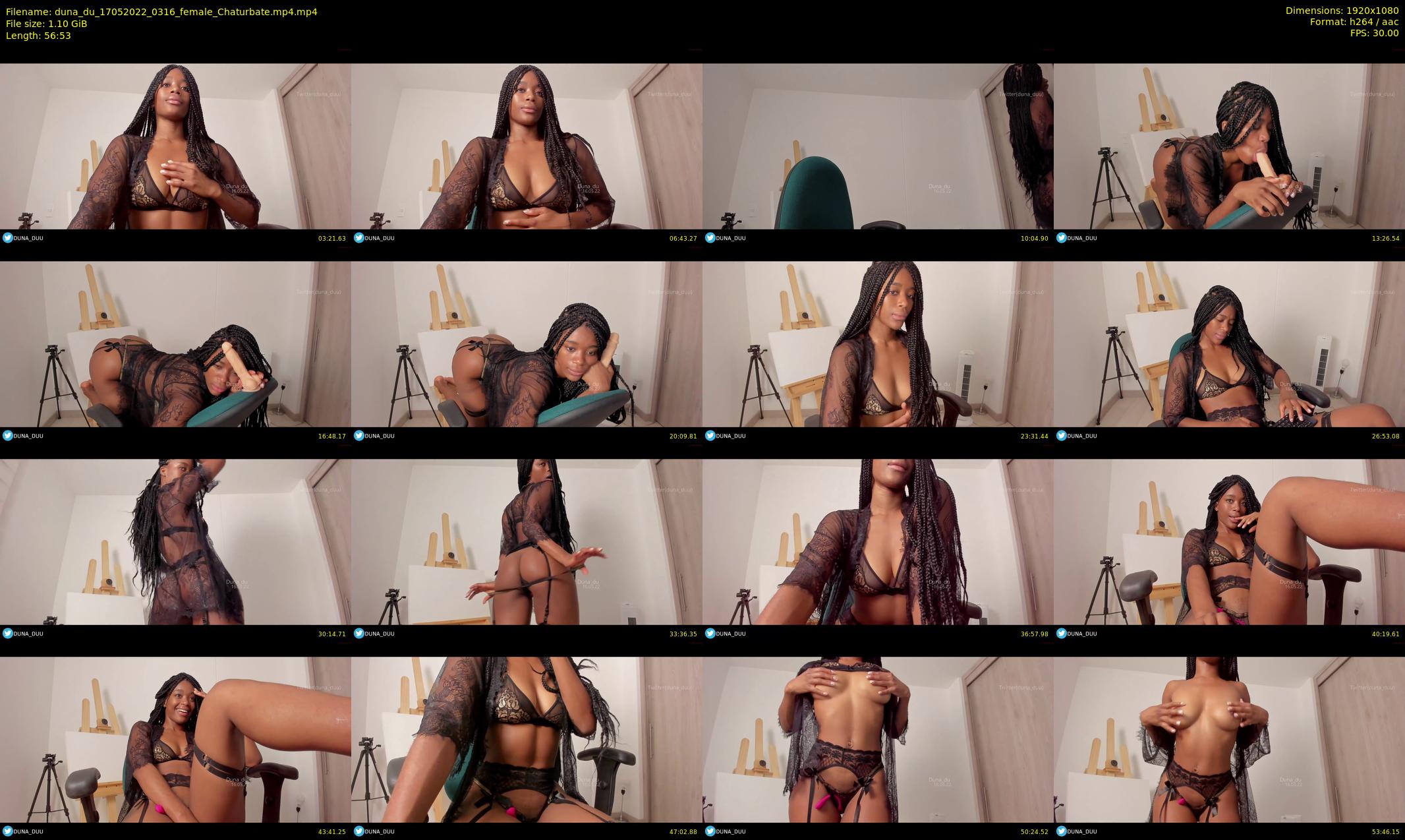 duna_du — 57 minute Chaturbate female cam show recording, 1080p, May 17, 2022