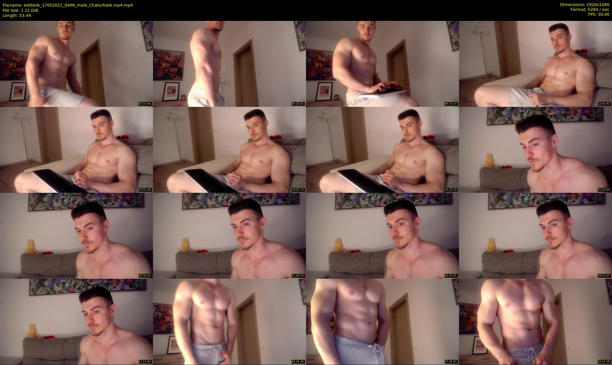 eddieds — 54 minute Chaturbate male cam show recording, 1080p, May 17, 2022