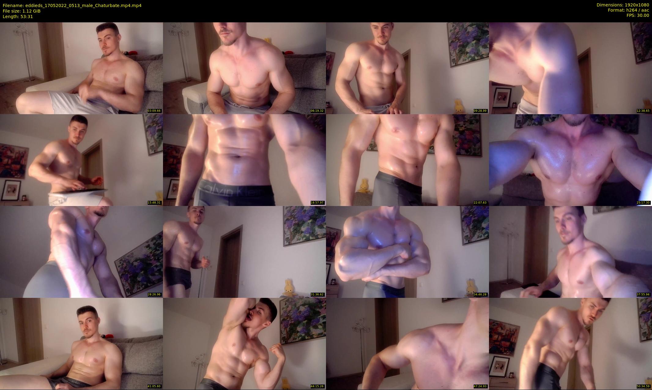 eddieds — 54 minute Chaturbate male cam show recording, 1080p, May 17, 2022