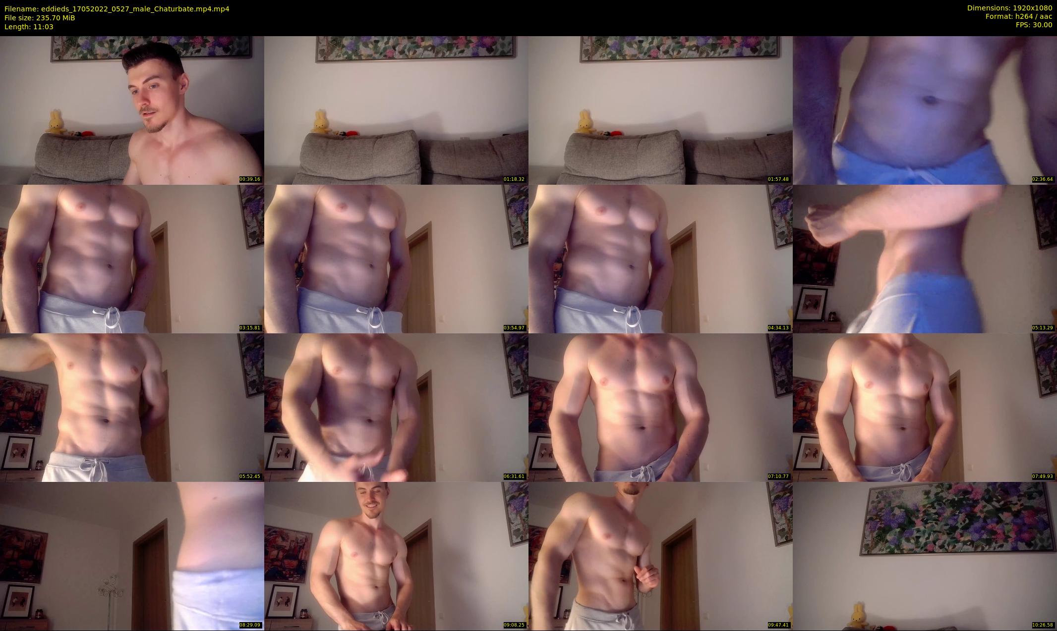 eddieds — 12 minute Chaturbate male cam show recording, 1080p, May 17, 2022