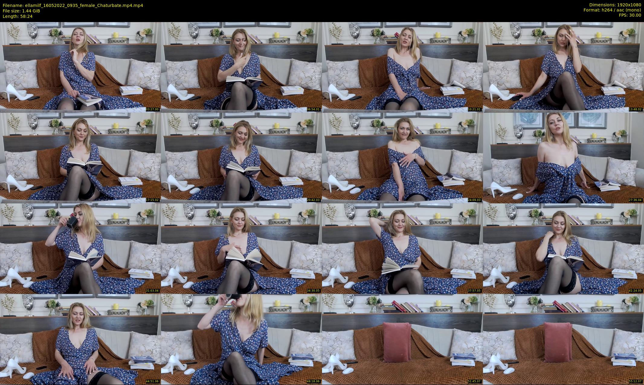 ellamilf — 59 minute Chaturbate female cam show recording, 1080p, May 16, 2022