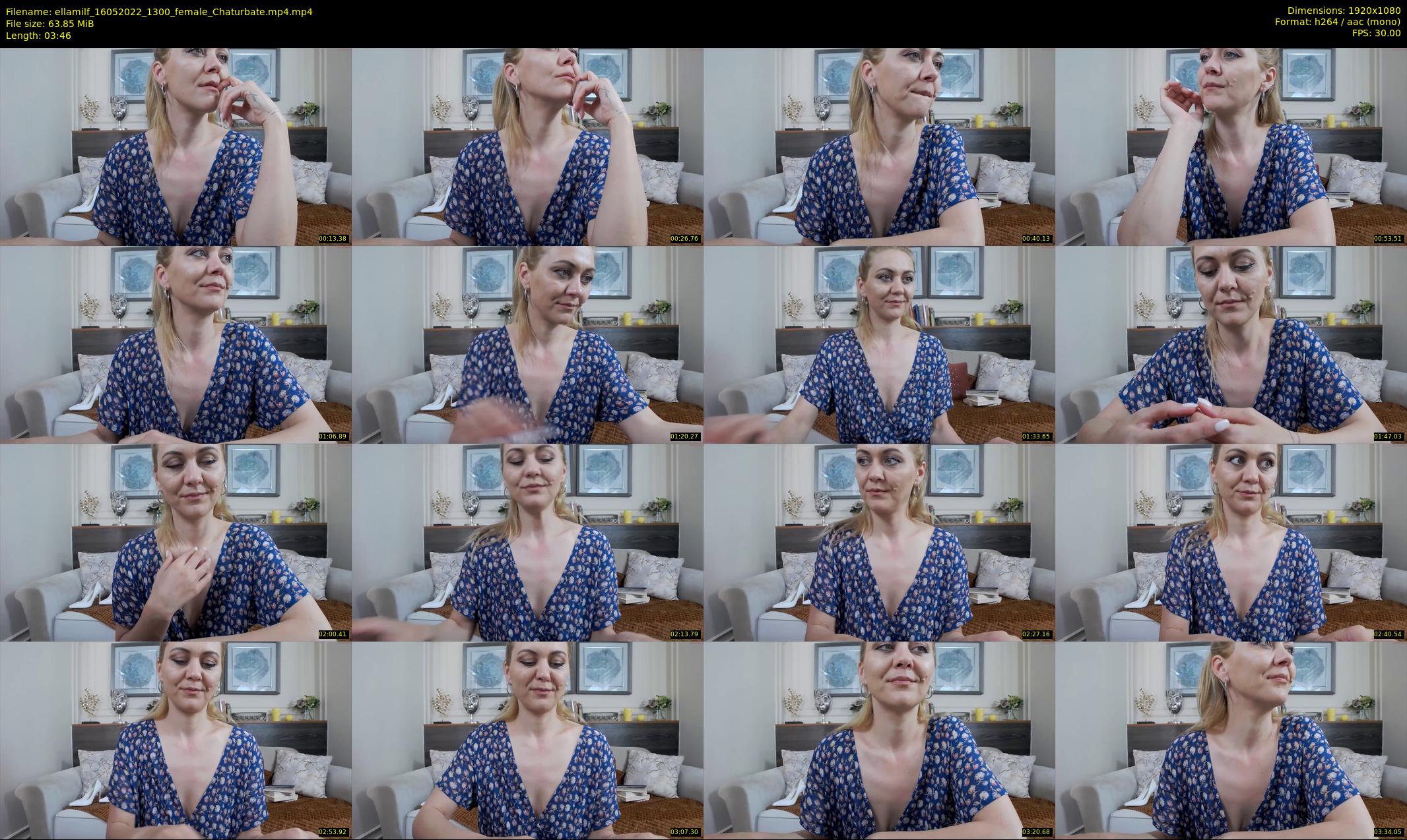 ellamilf — 4 minute Chaturbate female cam show recording, 1080p, May 16, 2022