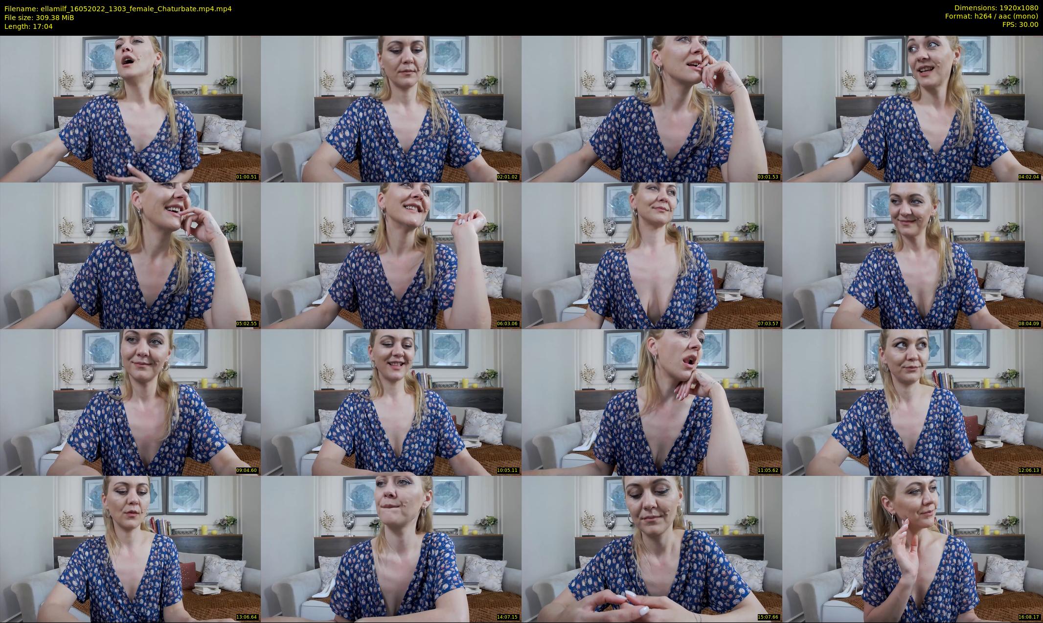 ellamilf — 18 minute Chaturbate female cam show recording, 1080p, May 16, 2022