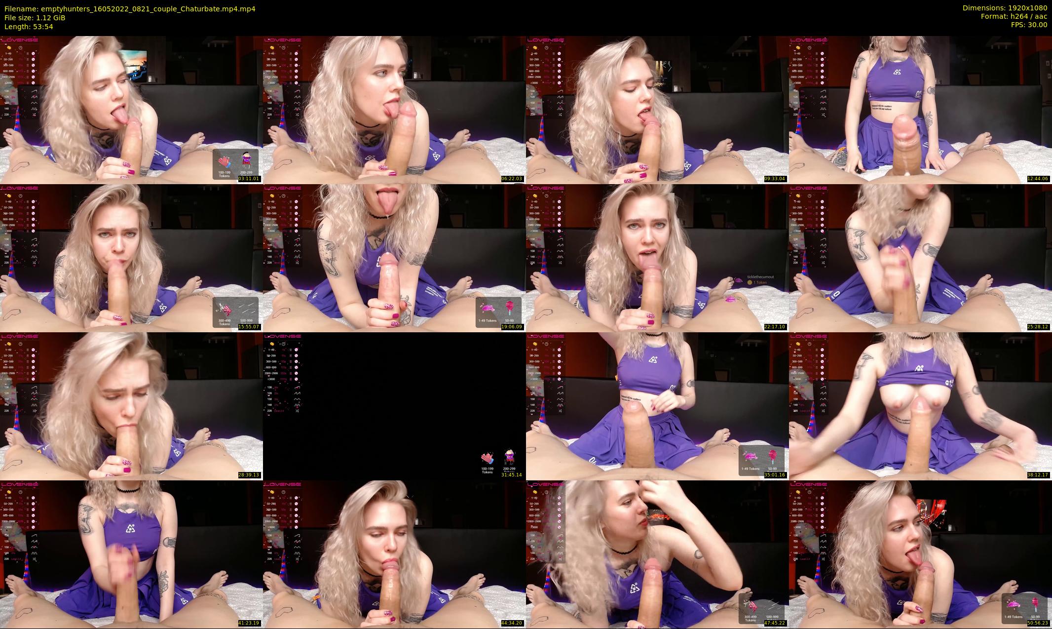 emptyhunters — 54 minute Chaturbate couple cam show recording, 1080p, May 16, 2022