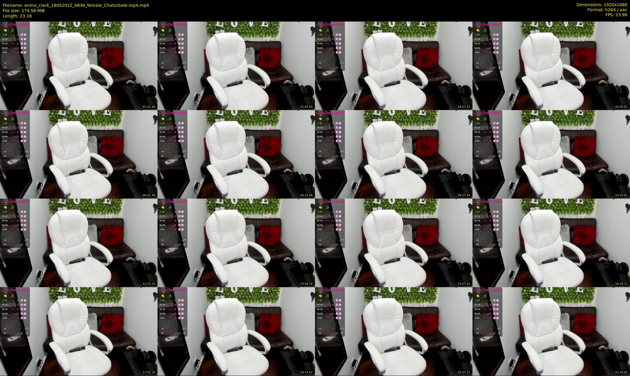 enma_clark — 24 minute Chaturbate female cam show recording, 1080p, May 16, 2022