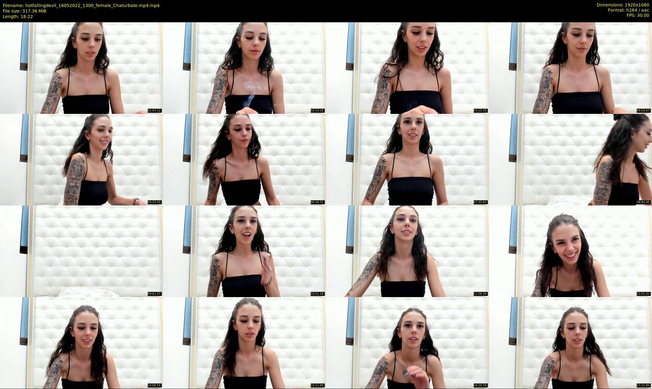 hotfallingdevil — 19 minute Chaturbate female cam show recording, 1080p, May 16, 2022