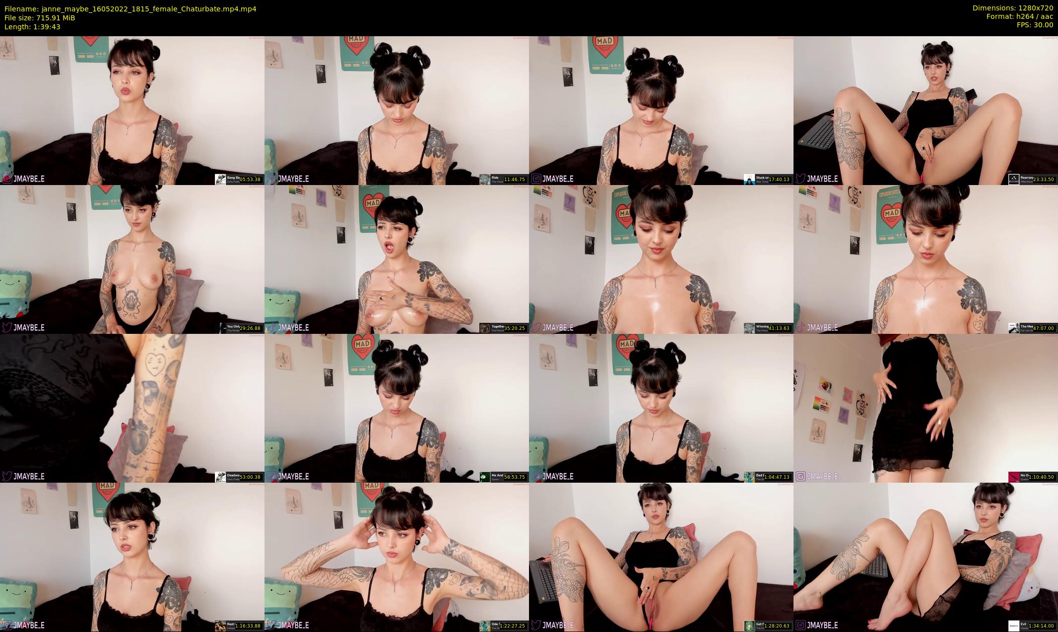 janne_maybe — 100 minute Chaturbate female cam show recording, 720p, May 16, 2022