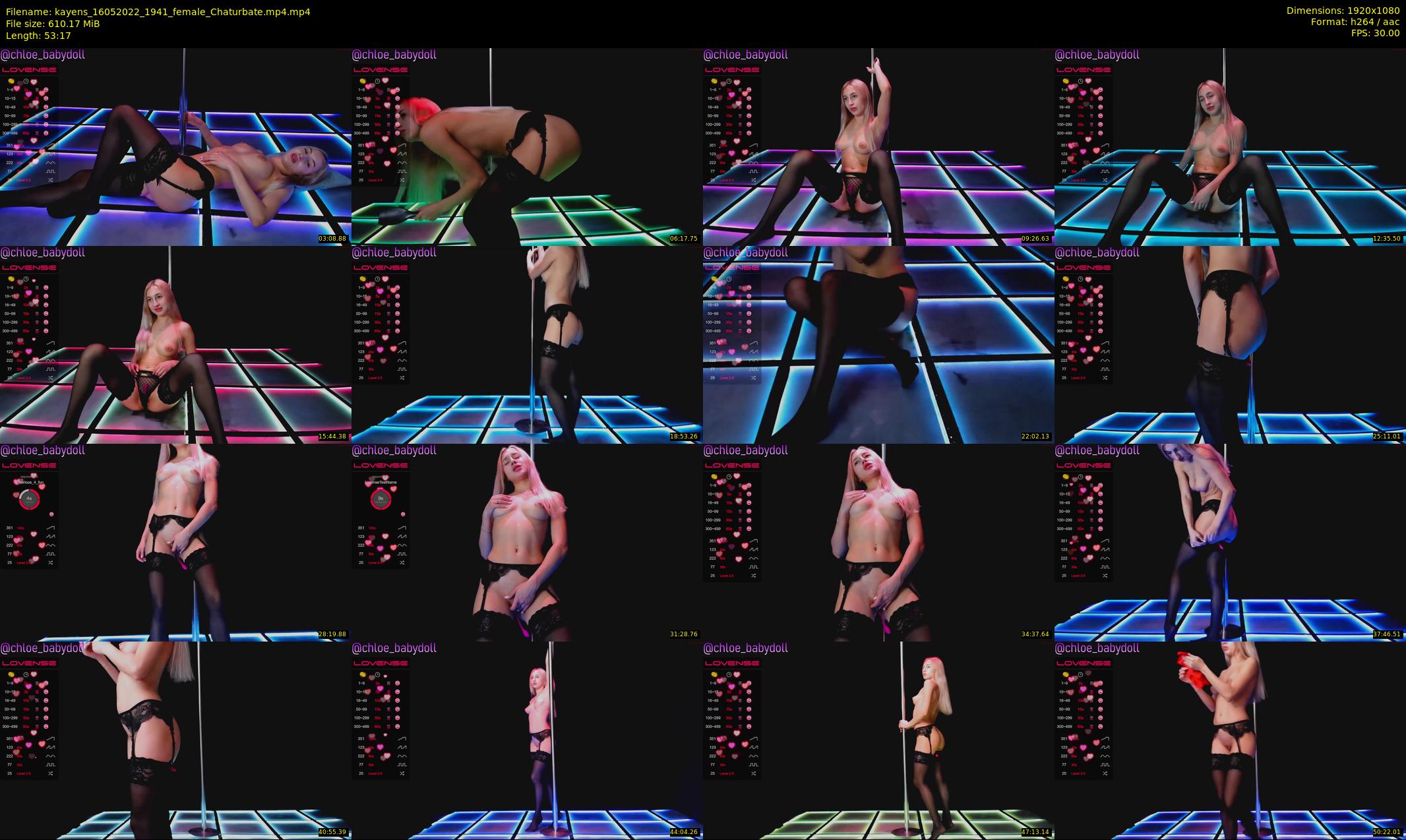 kayens — 54 minute Chaturbate couple cam show recording, 1080p, May 16, 2022