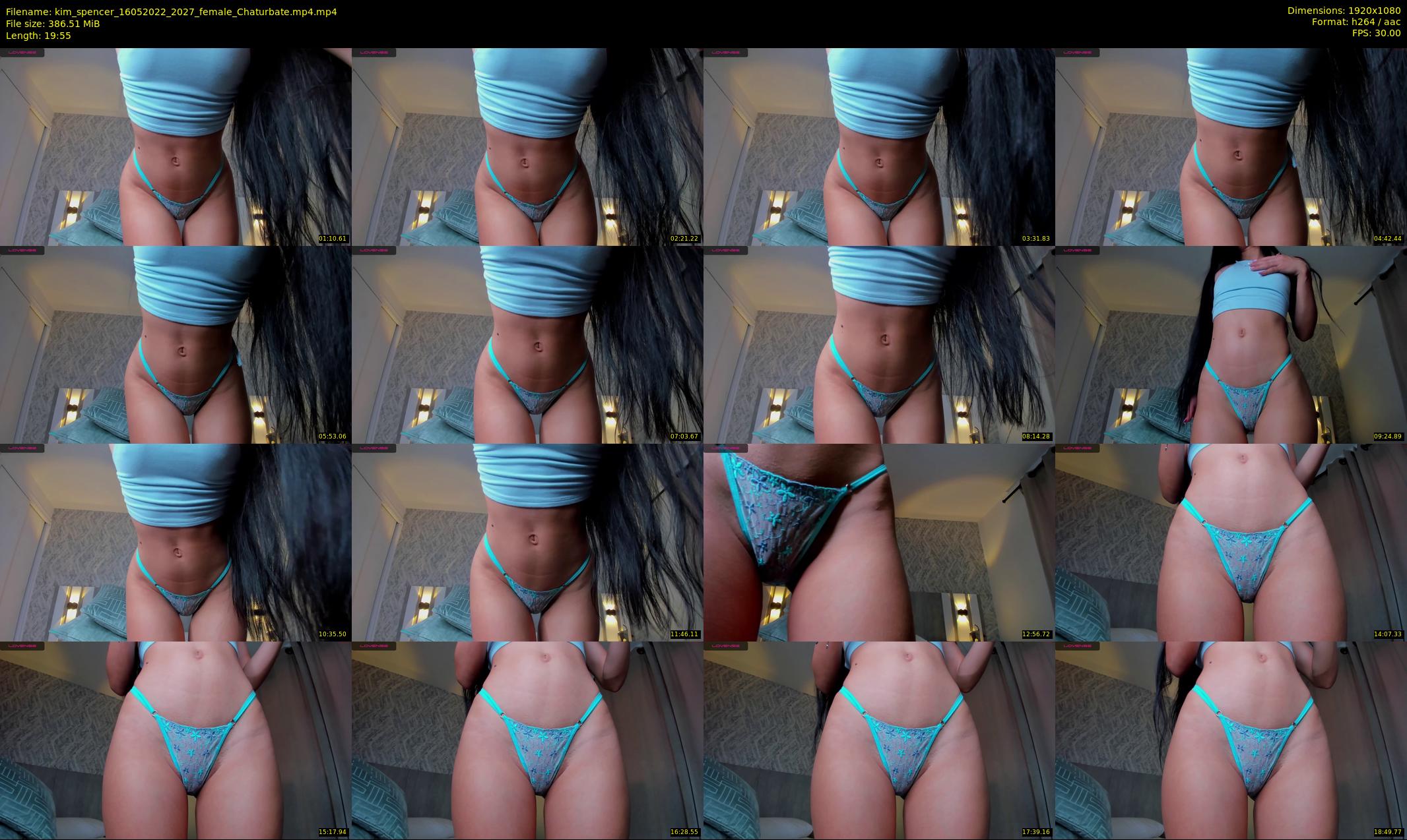 kim_spencer — 20 minute Chaturbate female cam show recording, 1080p, May 16, 2022