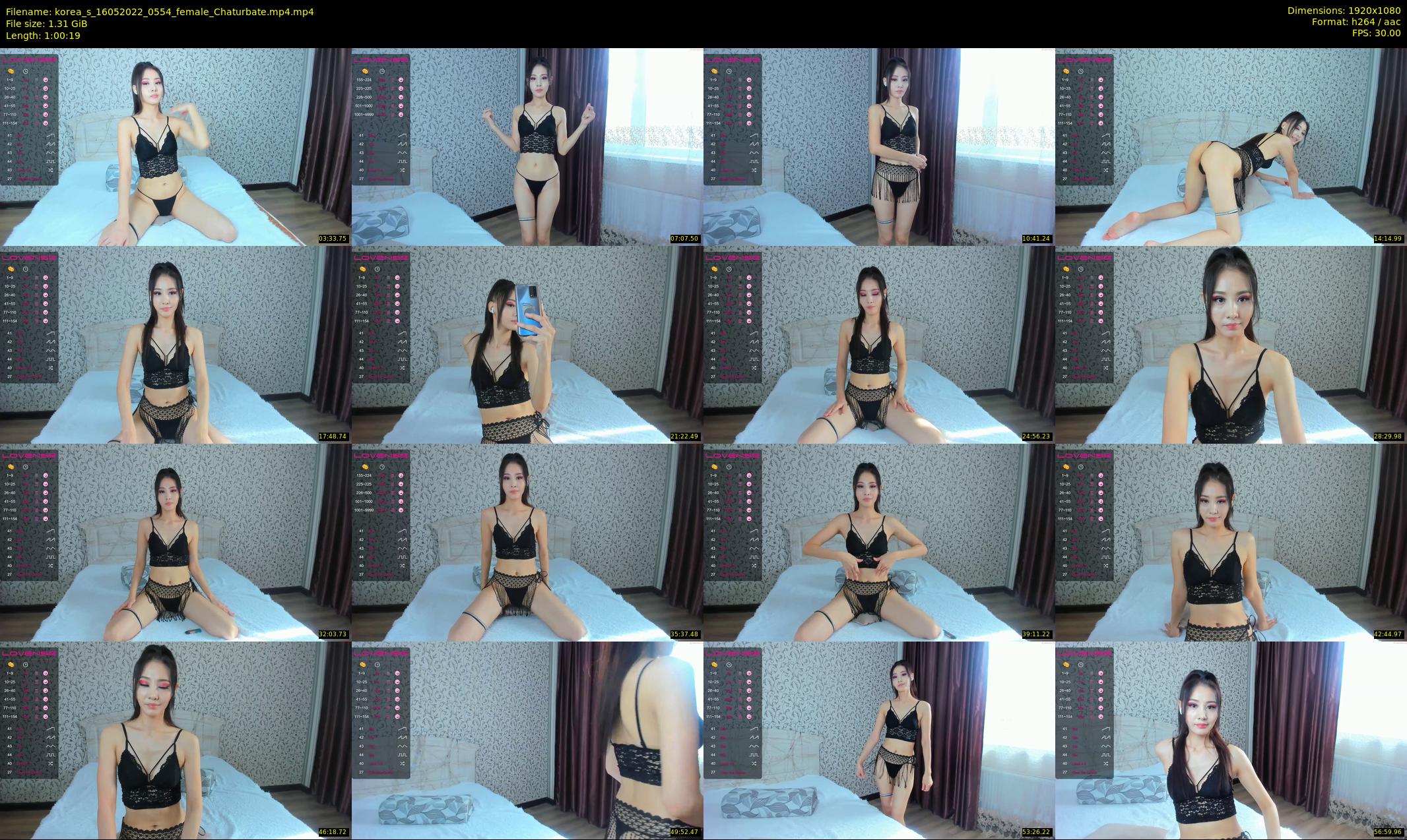 korea_s — 61 minute Chaturbate female cam show recording, 1080p, May 16, 2022
