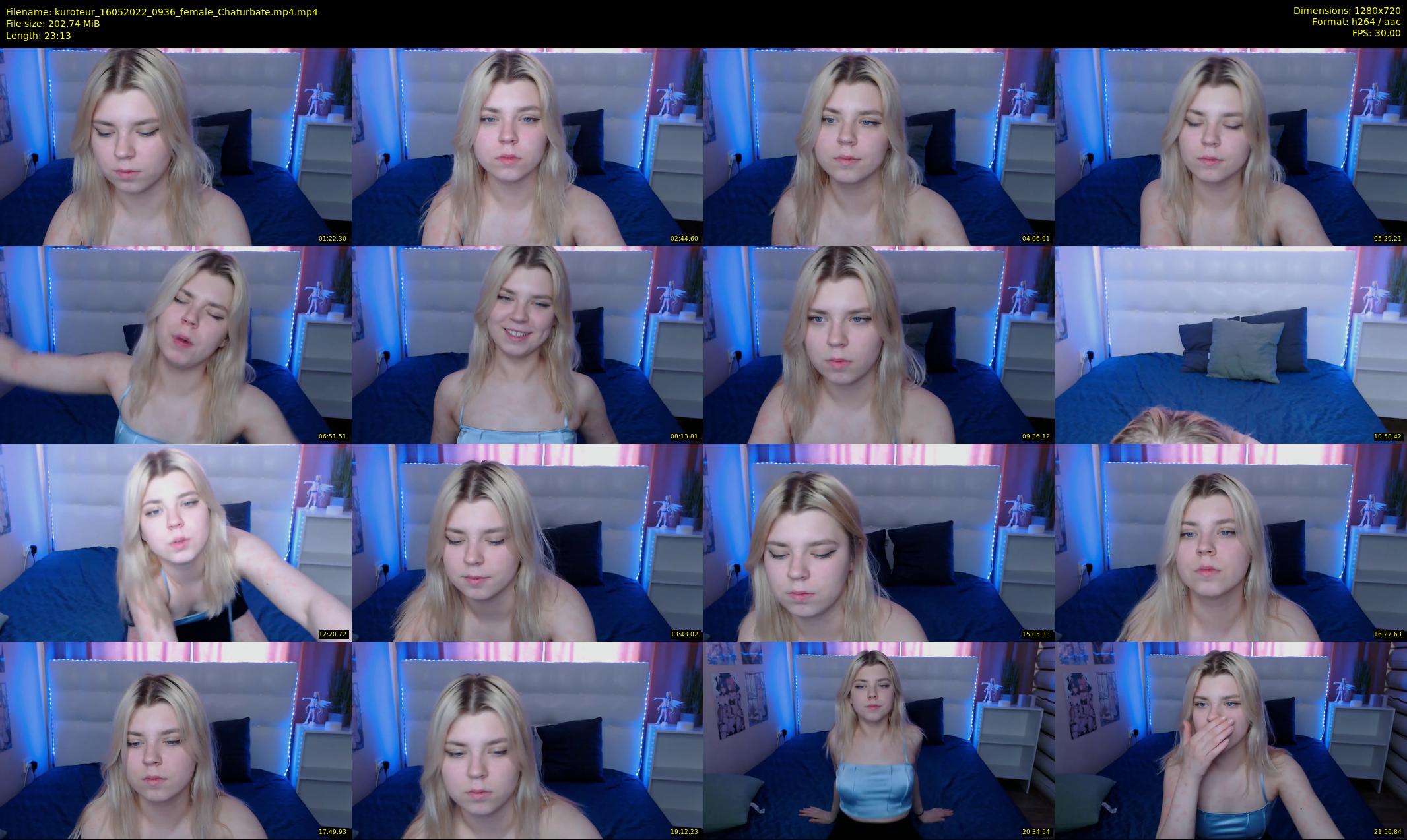 kuroteur — 24 minute Chaturbate couple cam show recording, 720p, May 16, 2022