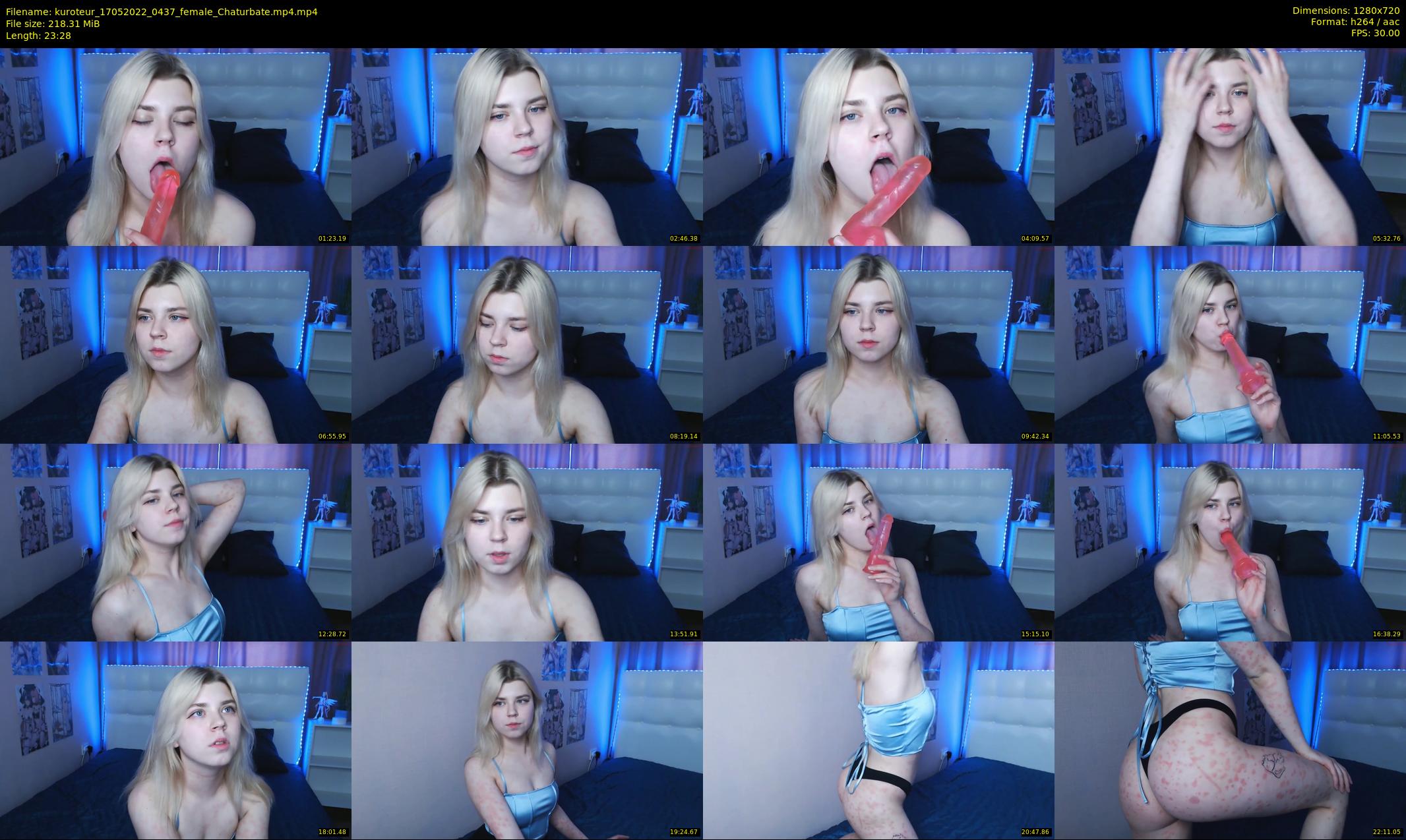 kuroteur — 24 minute Chaturbate couple cam show recording, 720p, May 17, 2022