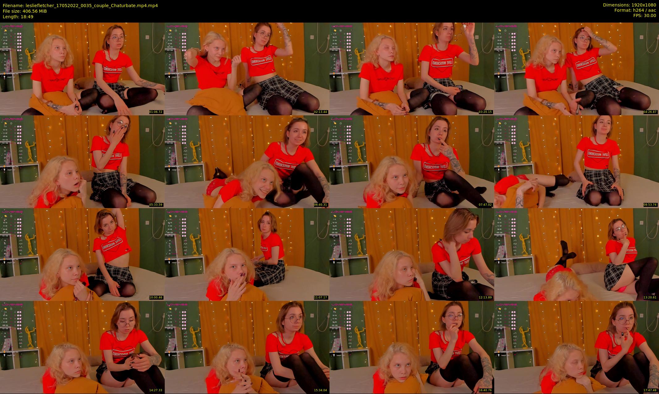 lesliefletcher — 19 minute Chaturbate couple cam show recording, 1080p, May 17, 2022