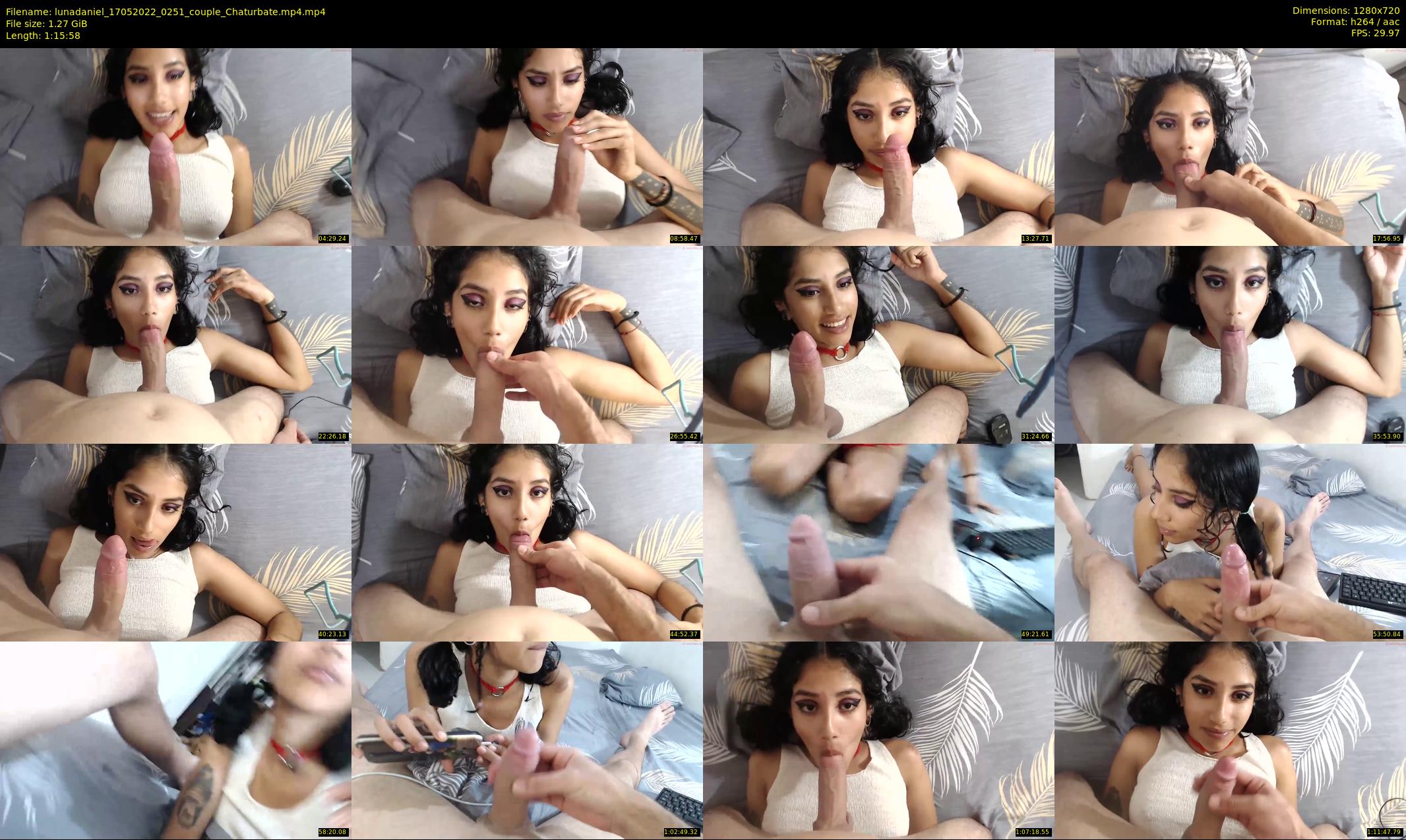 lunadaniel — 76 minute Chaturbate couple cam show recording, 720p, May 17, 2022