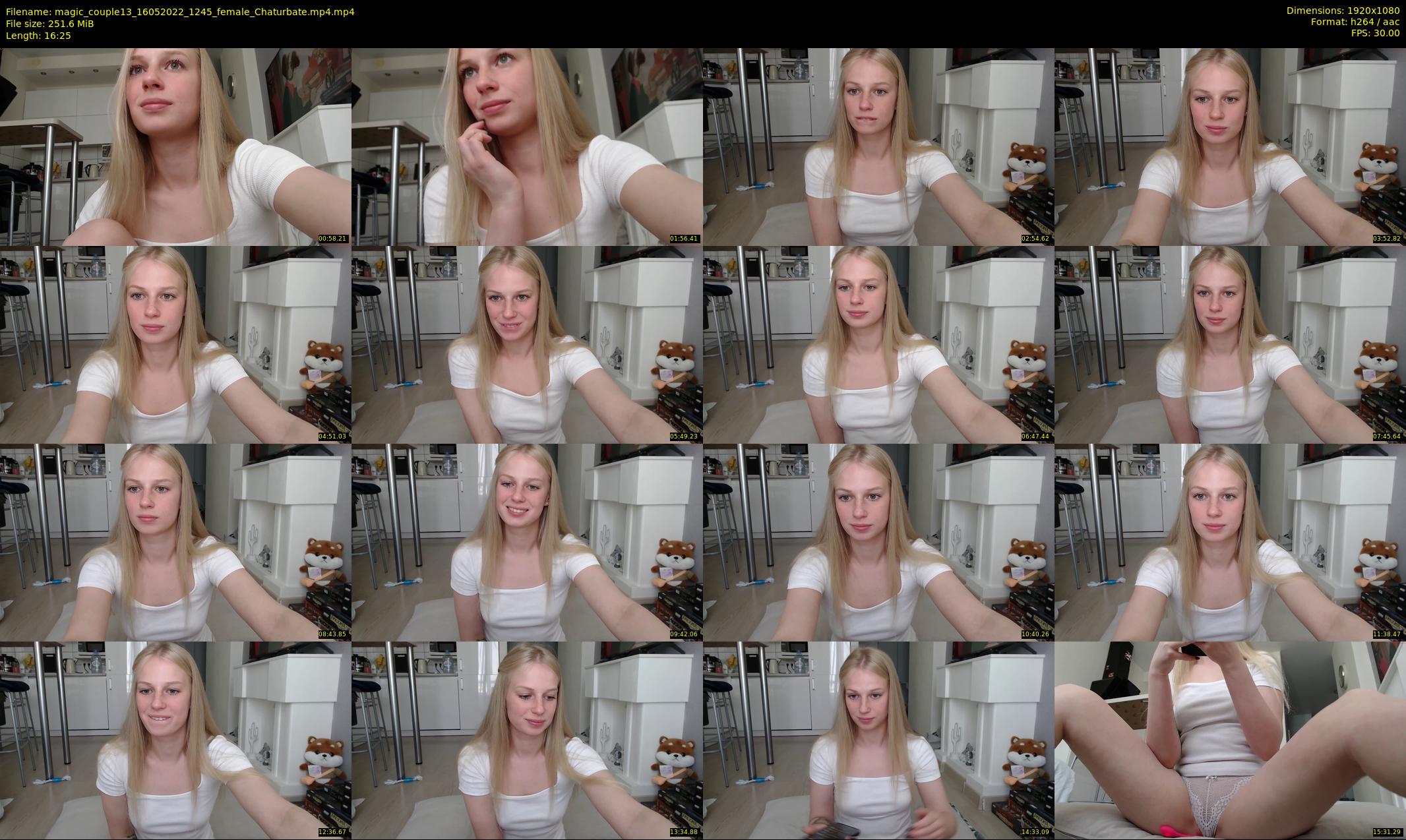 magic_couple13 — 17 minute Chaturbate couple cam show recording, 1080p, May 16, 2022