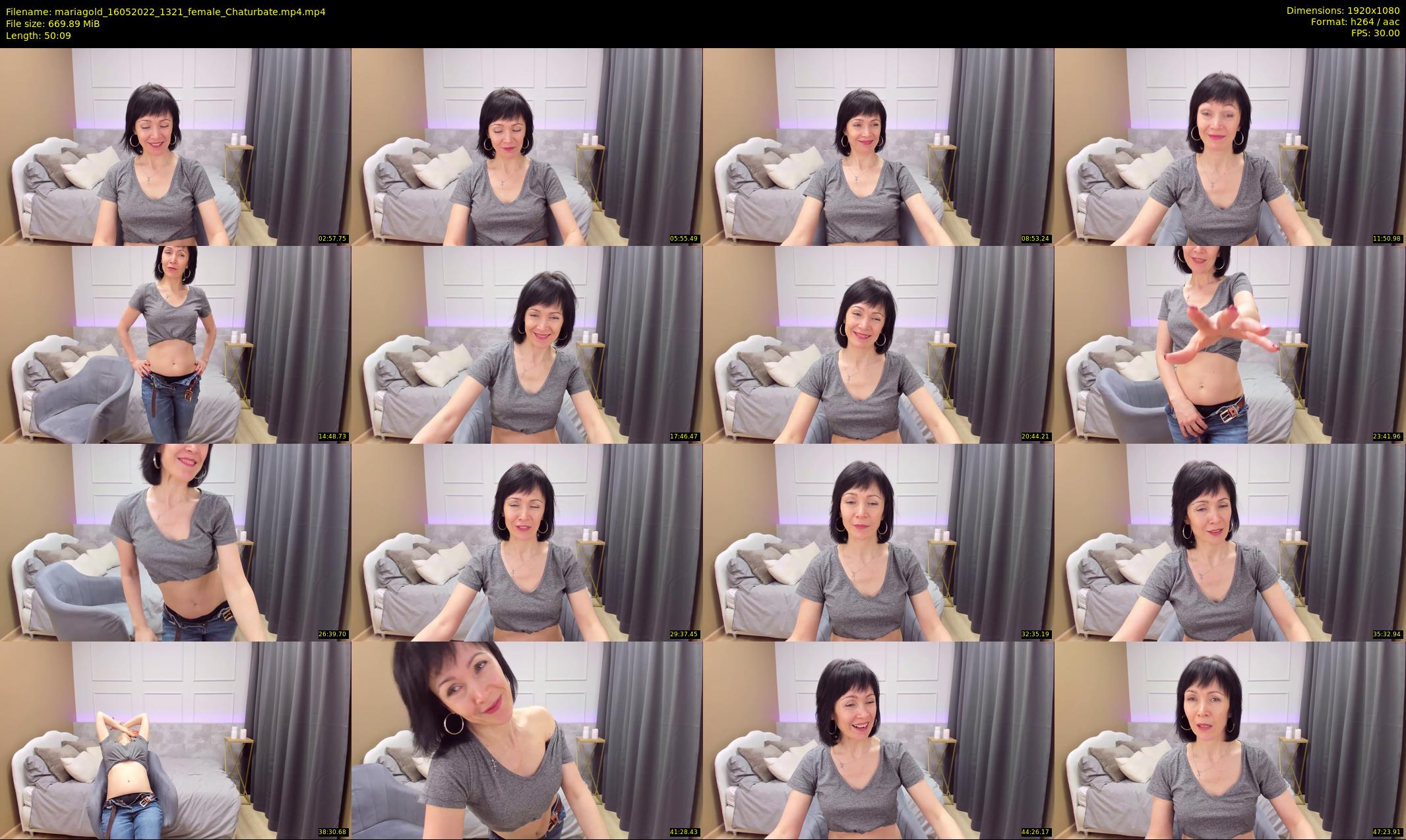 mariagold — 51 minute Chaturbate female cam show recording, 1080p, May 16, 2022